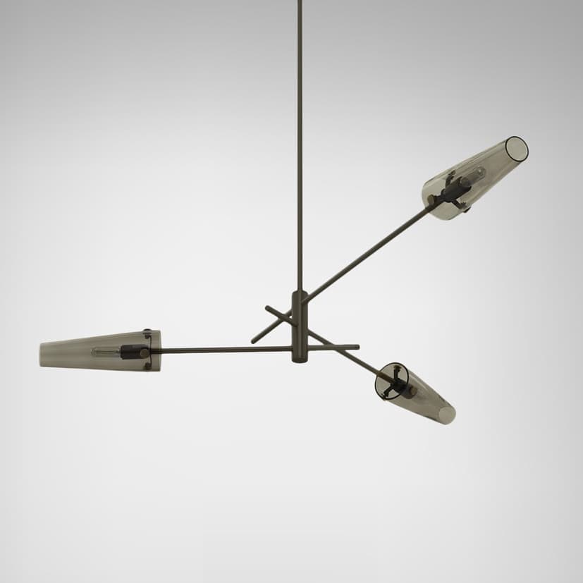 Подвесной светильник CTO Lighting AXIS THREE  PENDANT