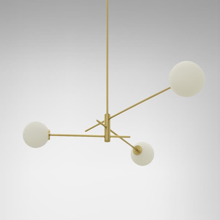 Подвесной светильник CTO Lighting TREVI THREE PENDANT