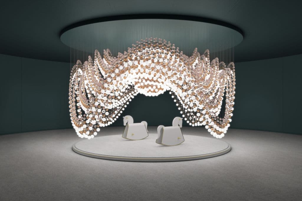 Световая инсталляция Preciosa Pearl Curtain