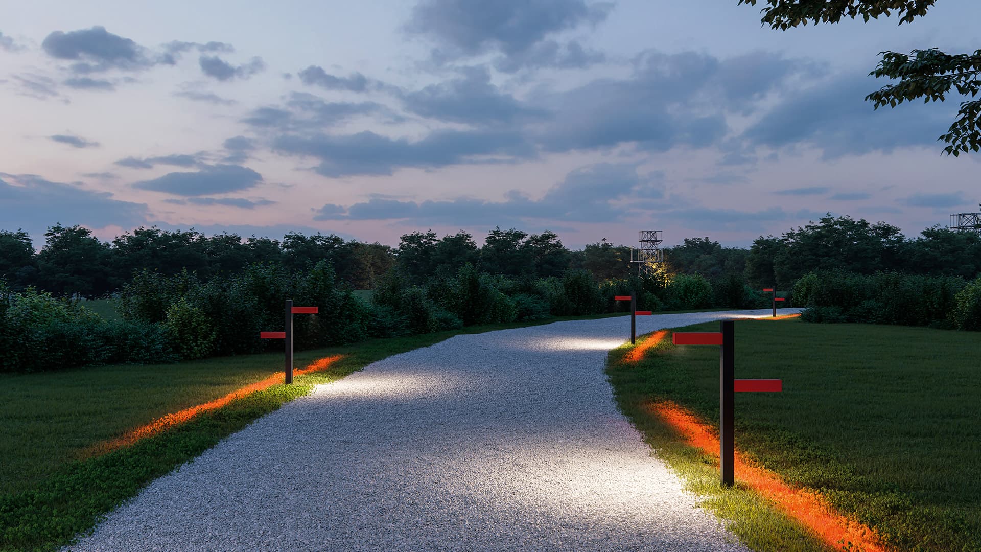 Уличный светильник Artemide Walking Head Pole Artemide