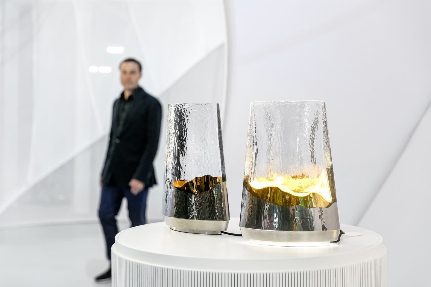 Настольная лампа Lasvit Flux Table Lamp Lasvit