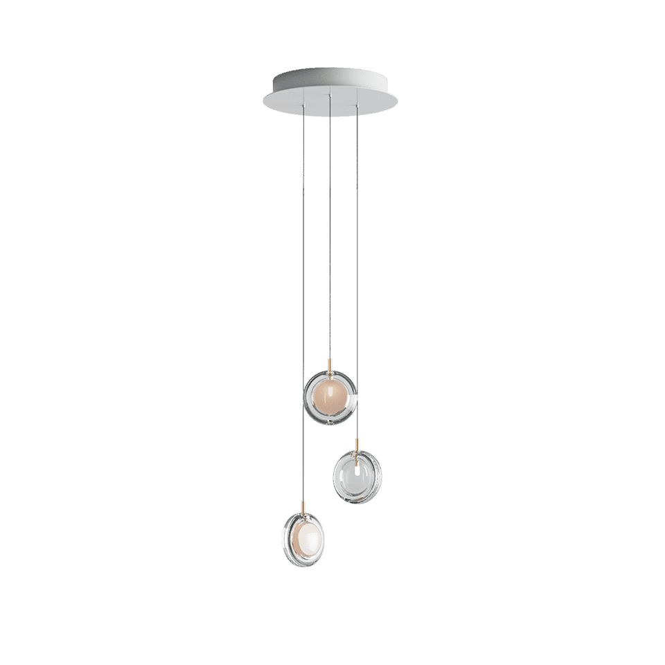 Подвесной светильник Bomma Lens chandelier / 3 pcs