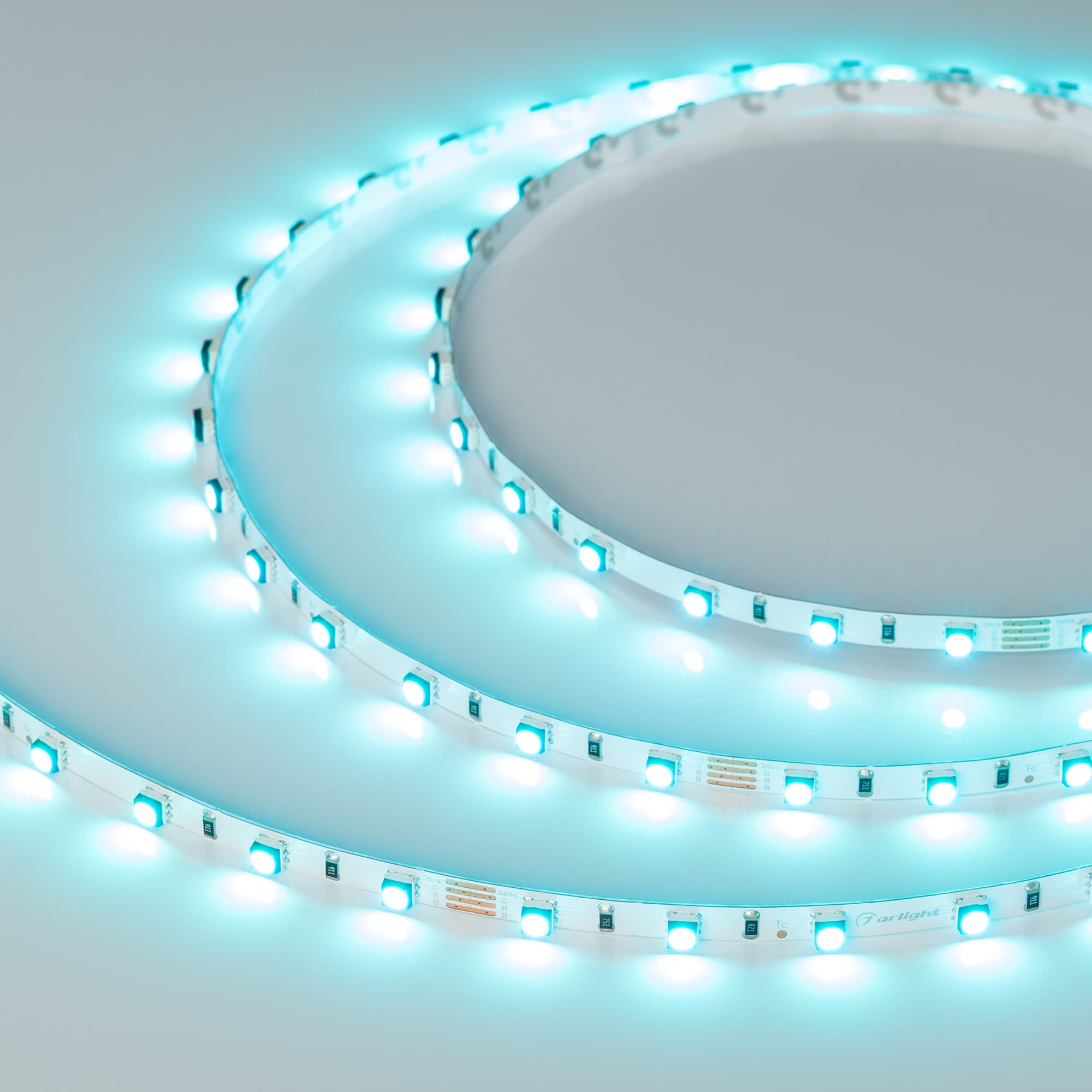 Светодиодная лента MINI-60-24V RGB 5mm (3535, 5m, LUX) (Arlight, 6 Вт/м, IP20) 025706 — фото 5