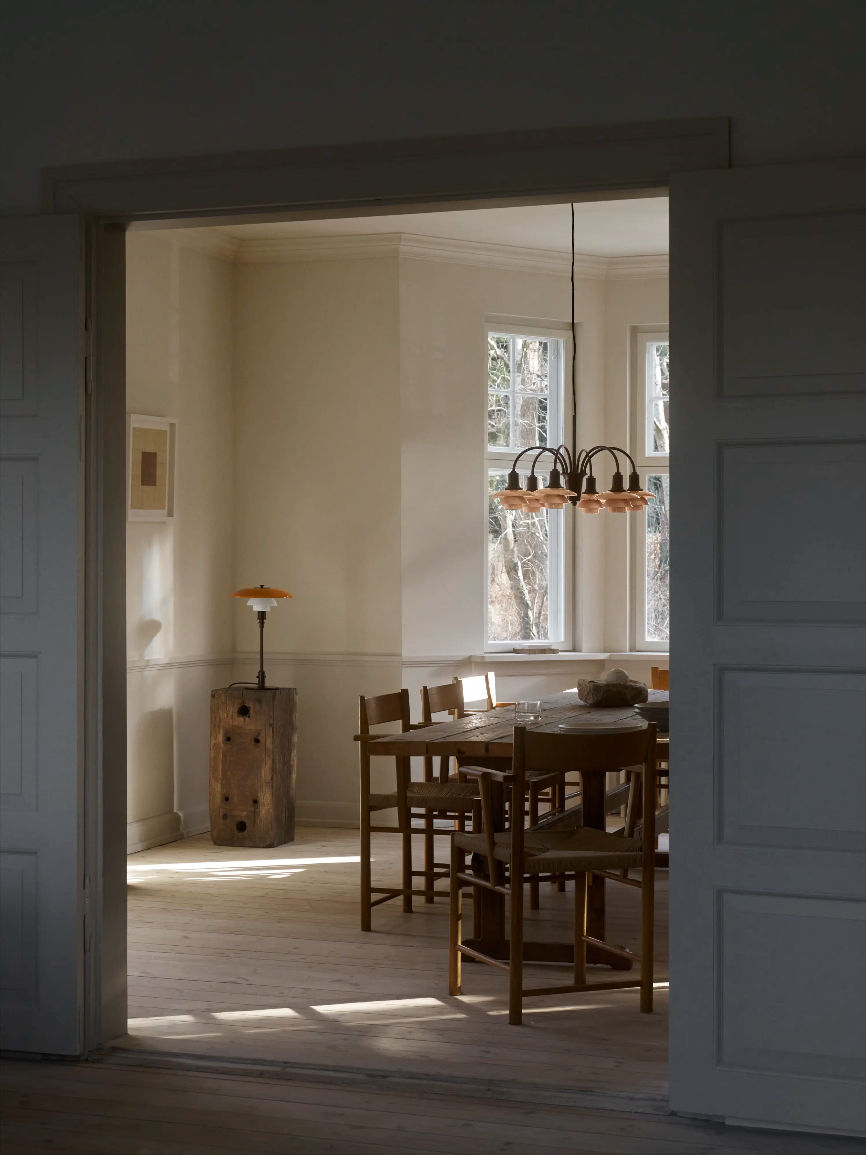 Louis Poulsen PH 1/1 Chandelier Centenary Edition Aged brass/dusty terracotta 6-ARMS — фото 7