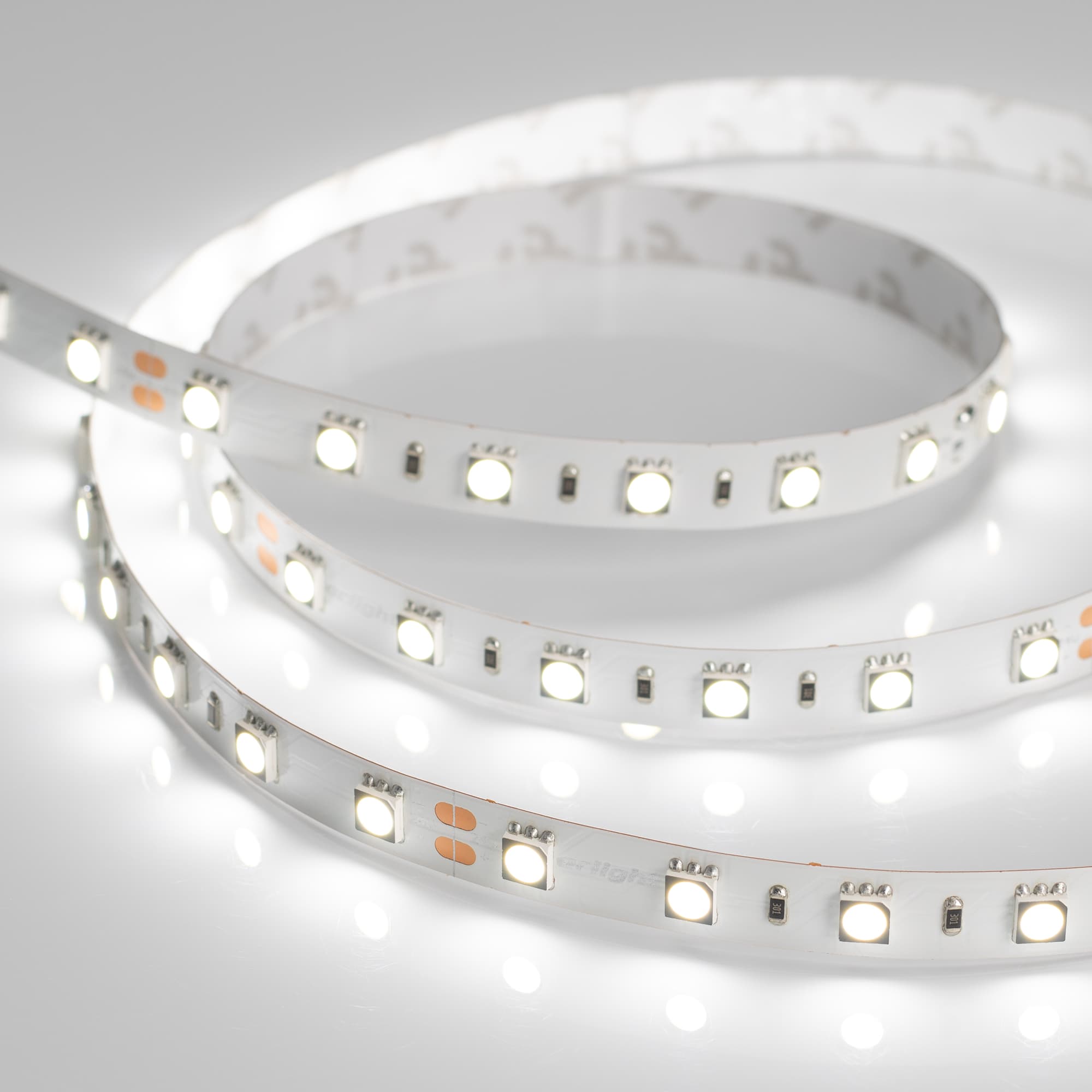 Светодиодная лента RT 2-5000 24V Day5000 2x (5060, 300 LED, CRI98) (Arlight, 14.4 Вт/м, IP20) 021423(1) — фото 5