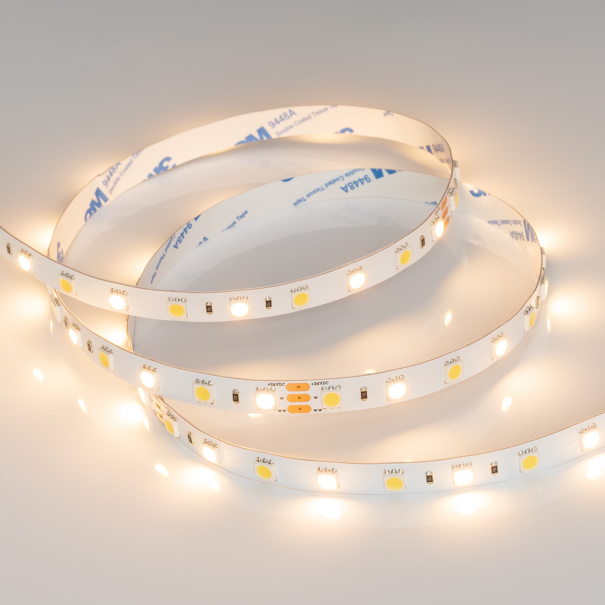 Светодиодная лента RT-B60-10mm 24V White-MIX (14.4 W/m, IP20, 5060, 5m) (Arlight, Изменяемая ЦТ) 025213(1) — фото 2