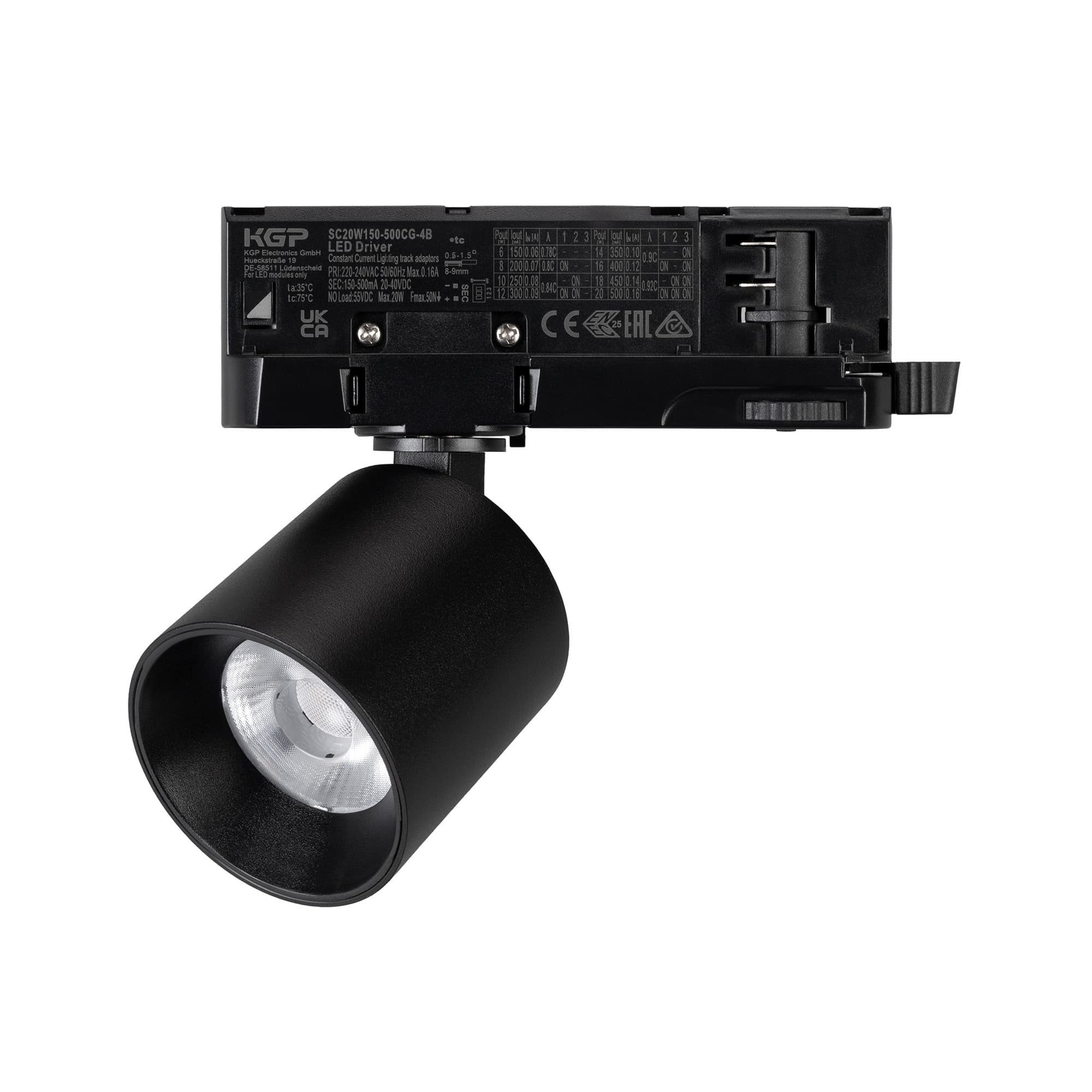 Светильник LGD-DYKE-4TR-R60-8W Warm3000 (BK, 38 deg, 230V, TRIAC) (Arlight, IP20 Металл, 5 лет) 058782