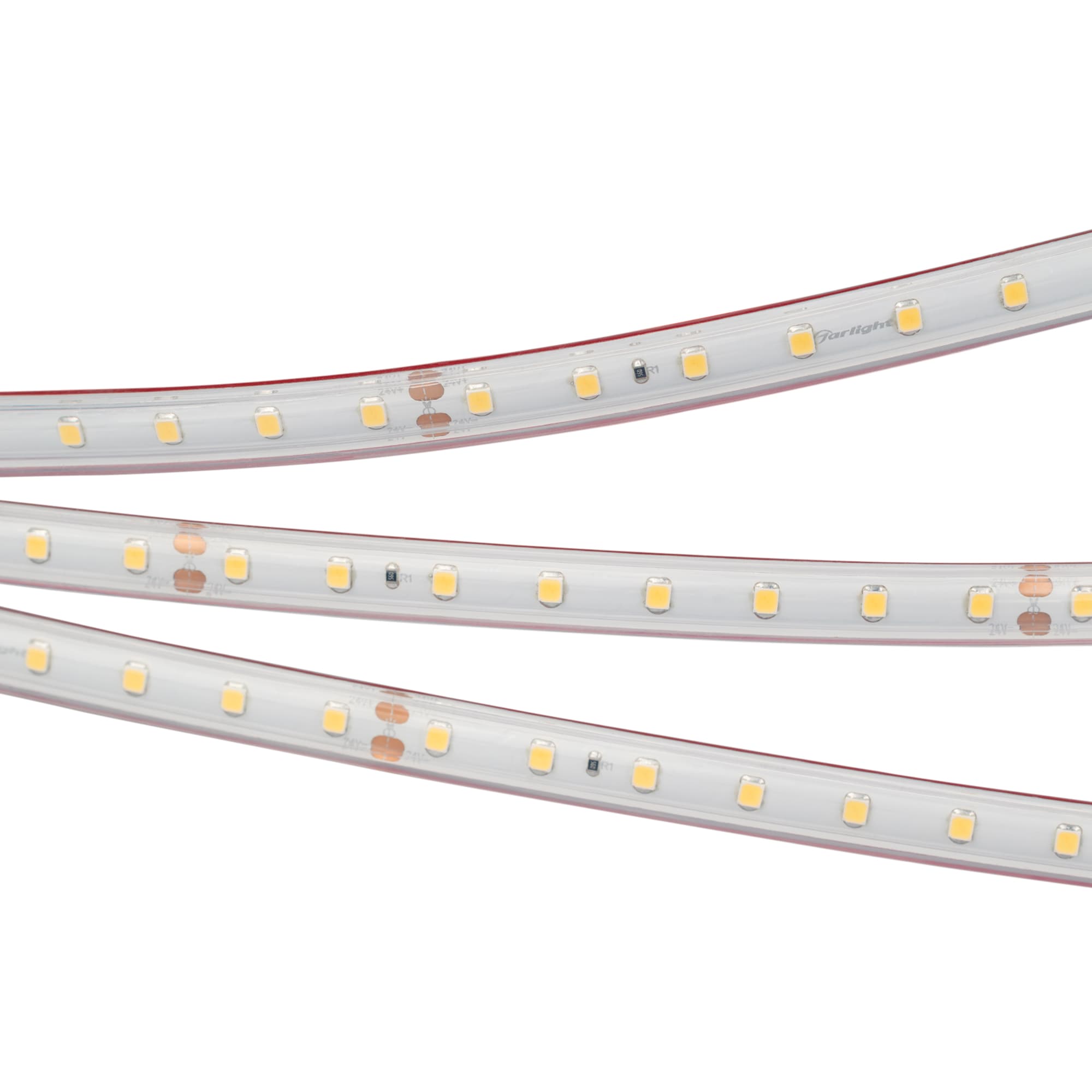 Светодиодная лента герметичная RTW-PS-A80-10mm 24V Warm3500 (6 W/m, IP67, 2835, 5m) (Arlight, 6 Вт/м, IP67) 028531(2) — фото 2