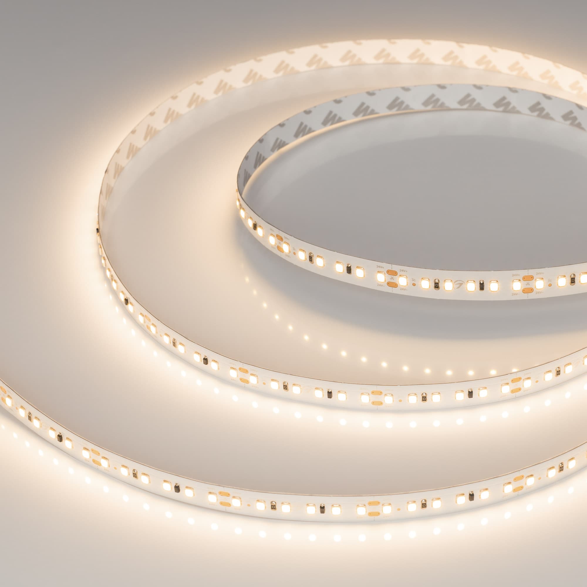 Светодиодная лента IC-A120-12mm 24V Warm3000 (9.6 W/m, IP20, 2835, 20m) (Arlight, стабилизированная) 024592(2) — фото 1