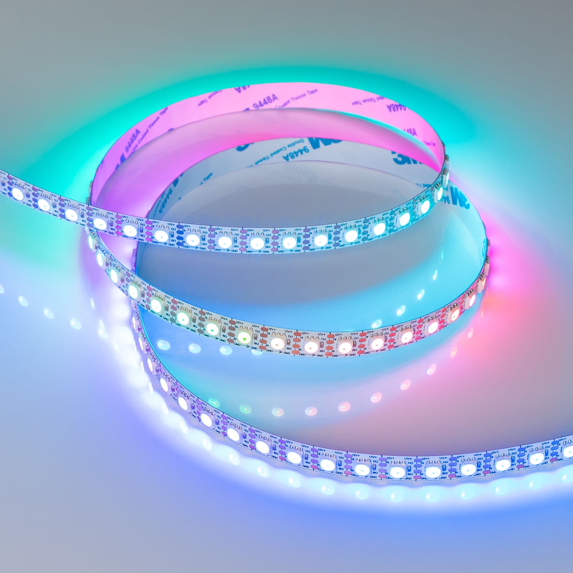 Светодиодная лента SPI-B96-10mm 12V RGB-PX1-BPT (13 W/m, IP20, 5060, 5m) (Arlight, Открытый) 037868 Arlight — фото 4