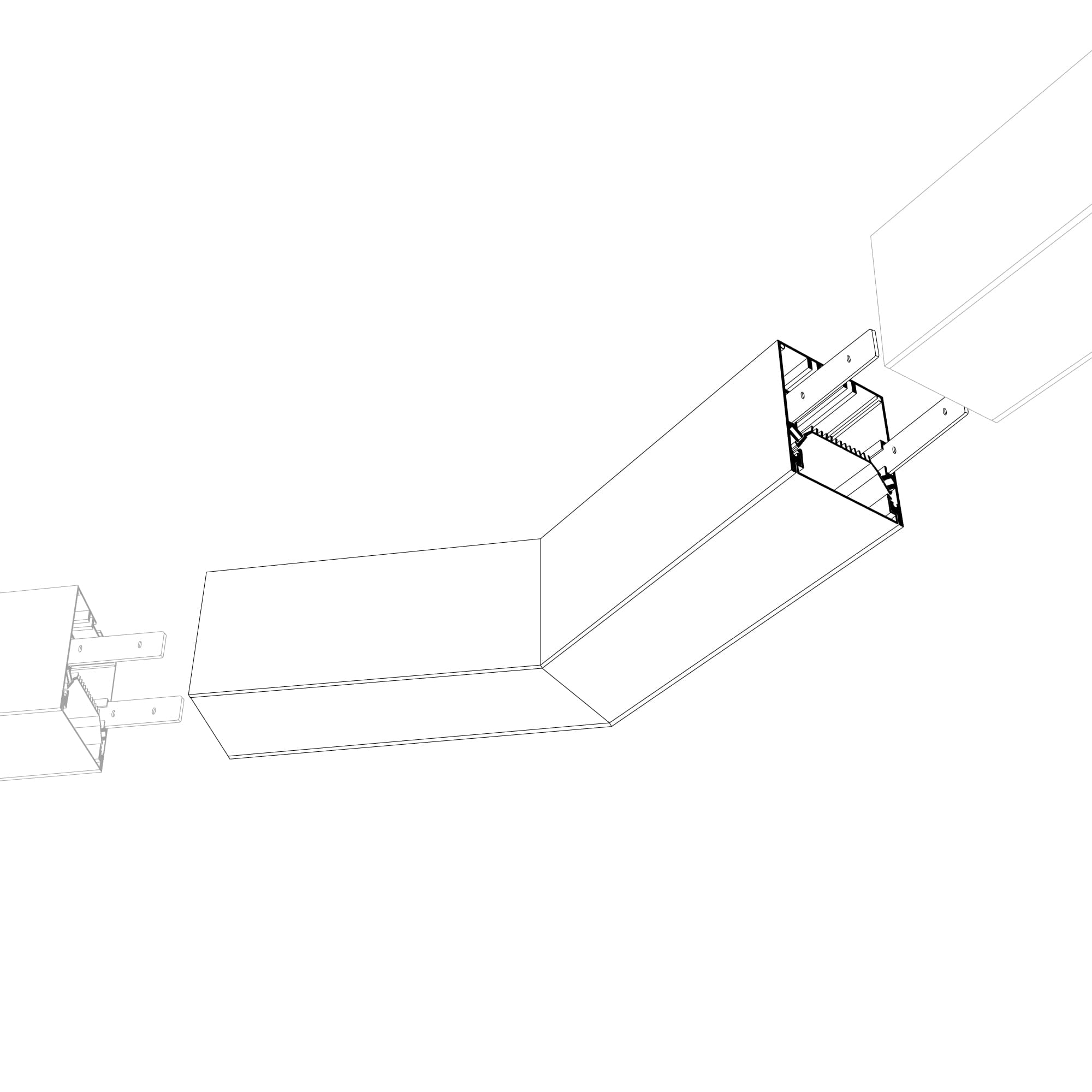 Угол SL-LINE-6070-135 (Arlight, Металл) 030138 — фото 4