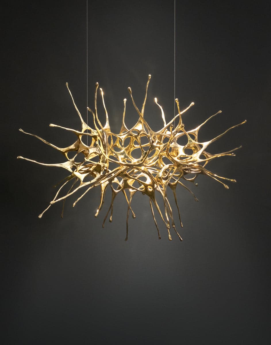 Terzani Dragon linear suspended sculpture | 10S Terzani