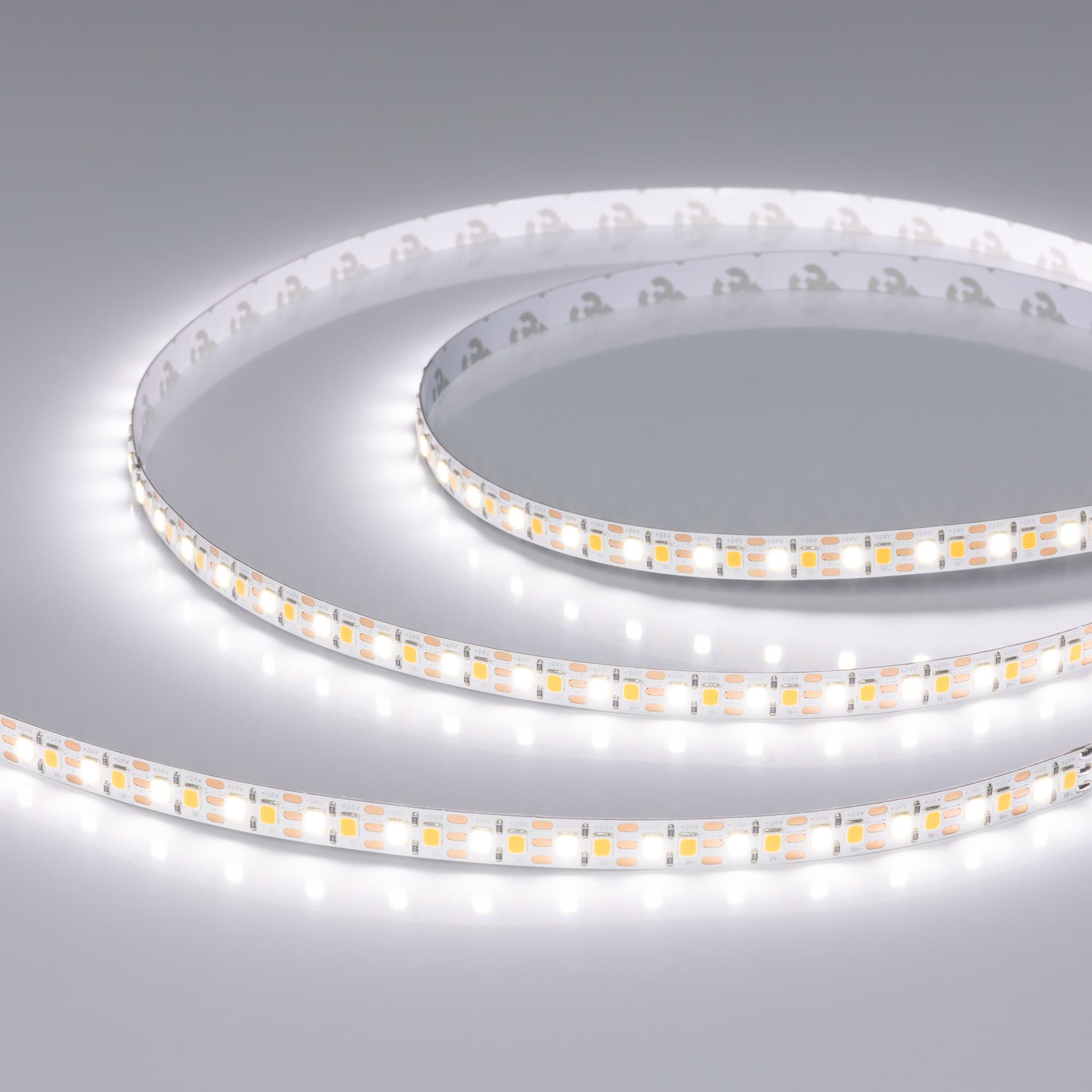 Светодиодная лента UL-A168-8mm 24V White-MIX-CX2 (18 W/m, IP20, 5m) (Arlight, резка 2 светодиода) 058087 — фото 4