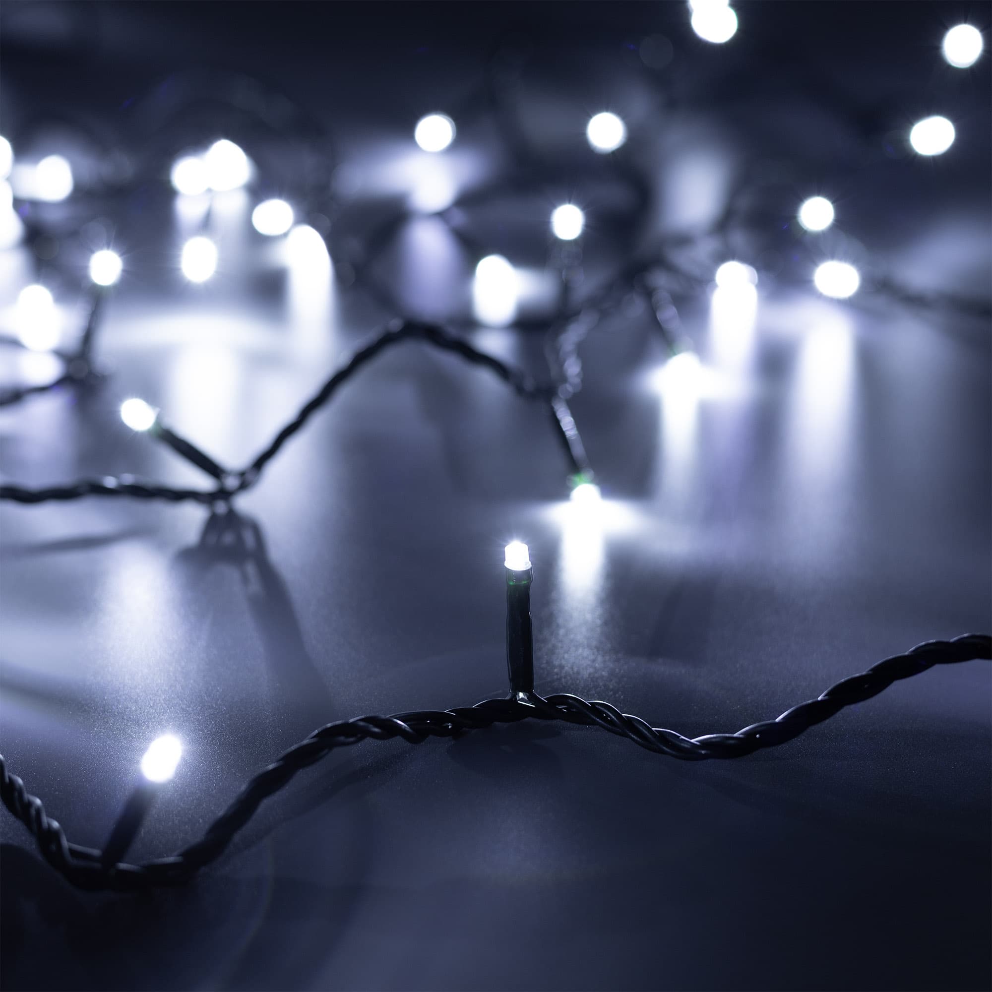 Arlight Светодиодная гирлянда ARD-STRING-HOME-5000-GREEN-50LED-FLASH WHITE (230V, 3.5W) (Ardecoled, IP20) 025767