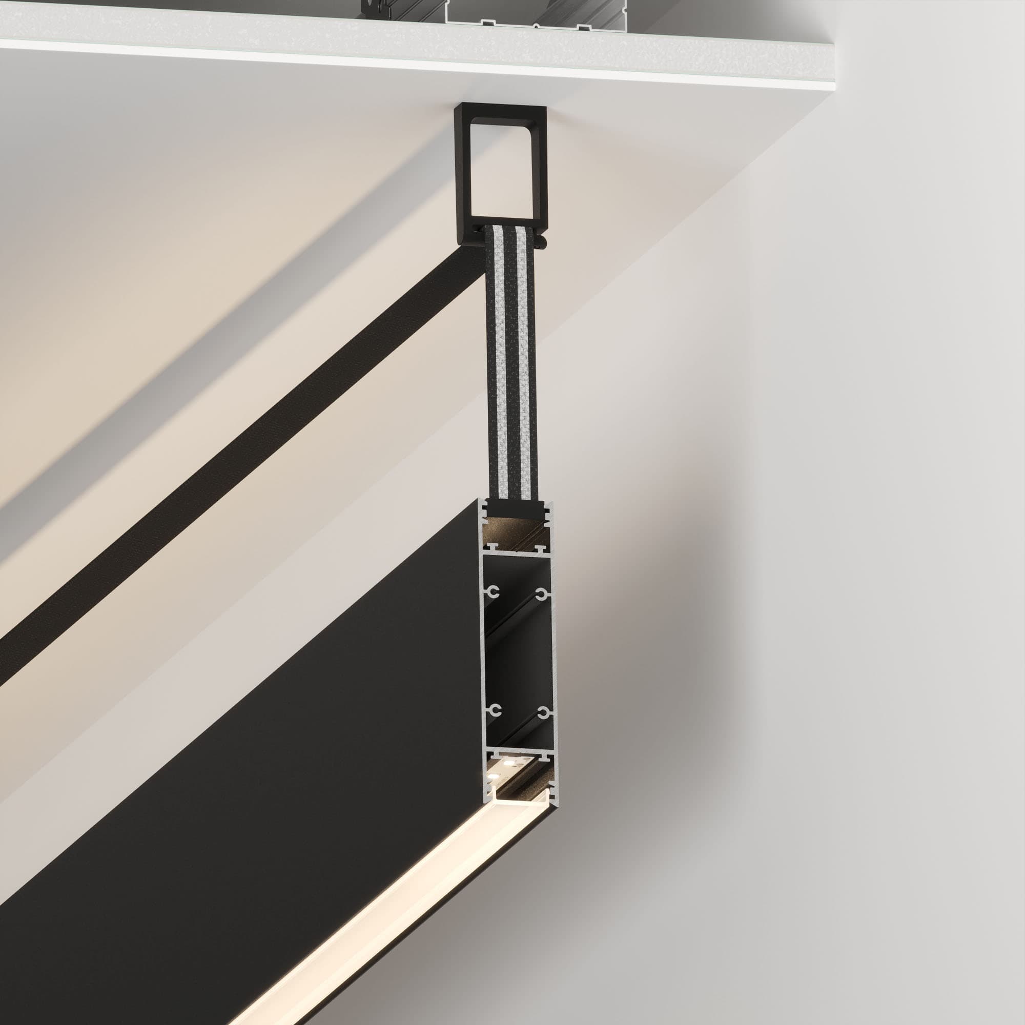 Профиль SL-LINE-25100-DUAL-2500 BLACK (Arlight, Алюминий) 033735 Arlight — фото 6