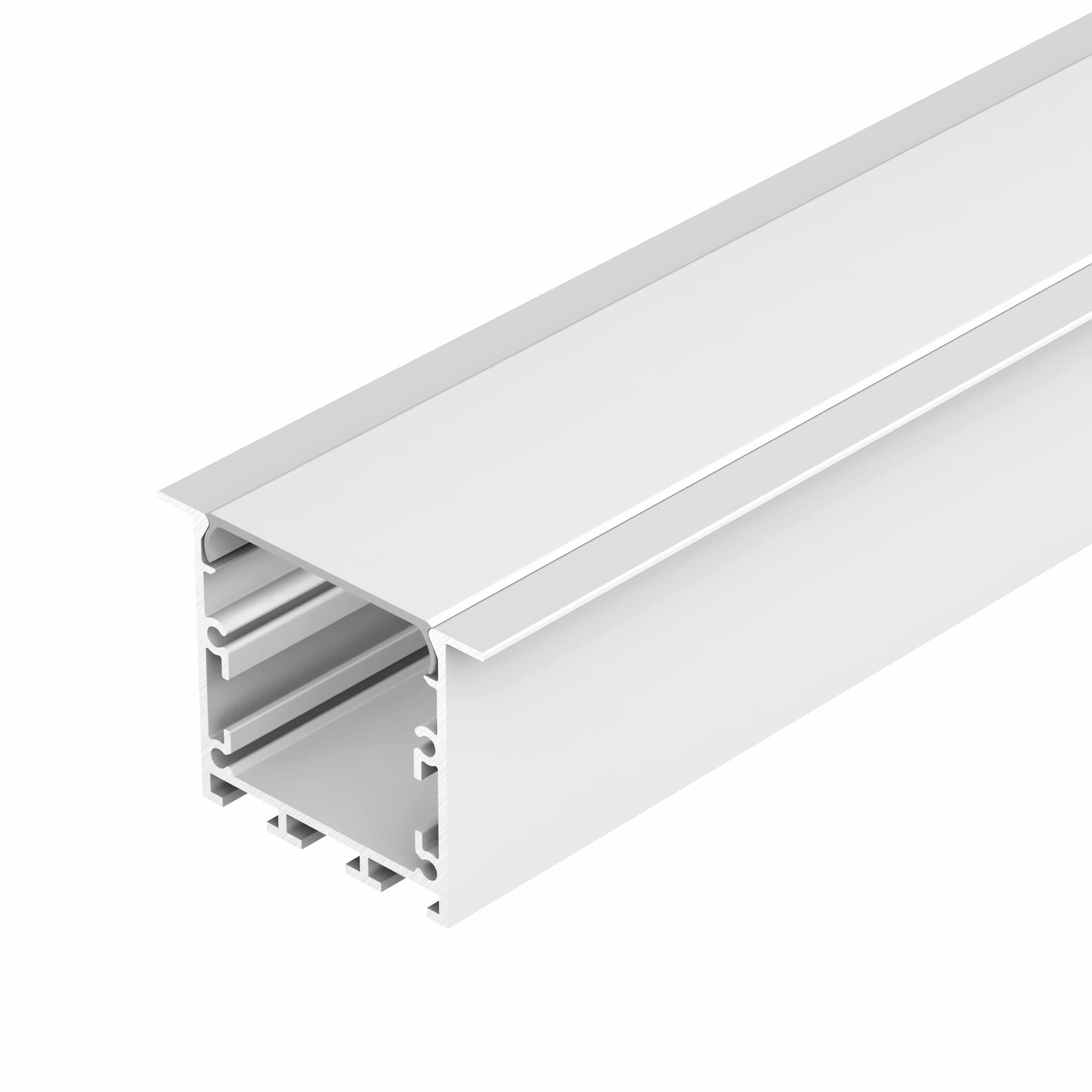 Профиль LINIA49-F-M-2000 WHITE (Arlight, Алюминий) 057032 — фото 1