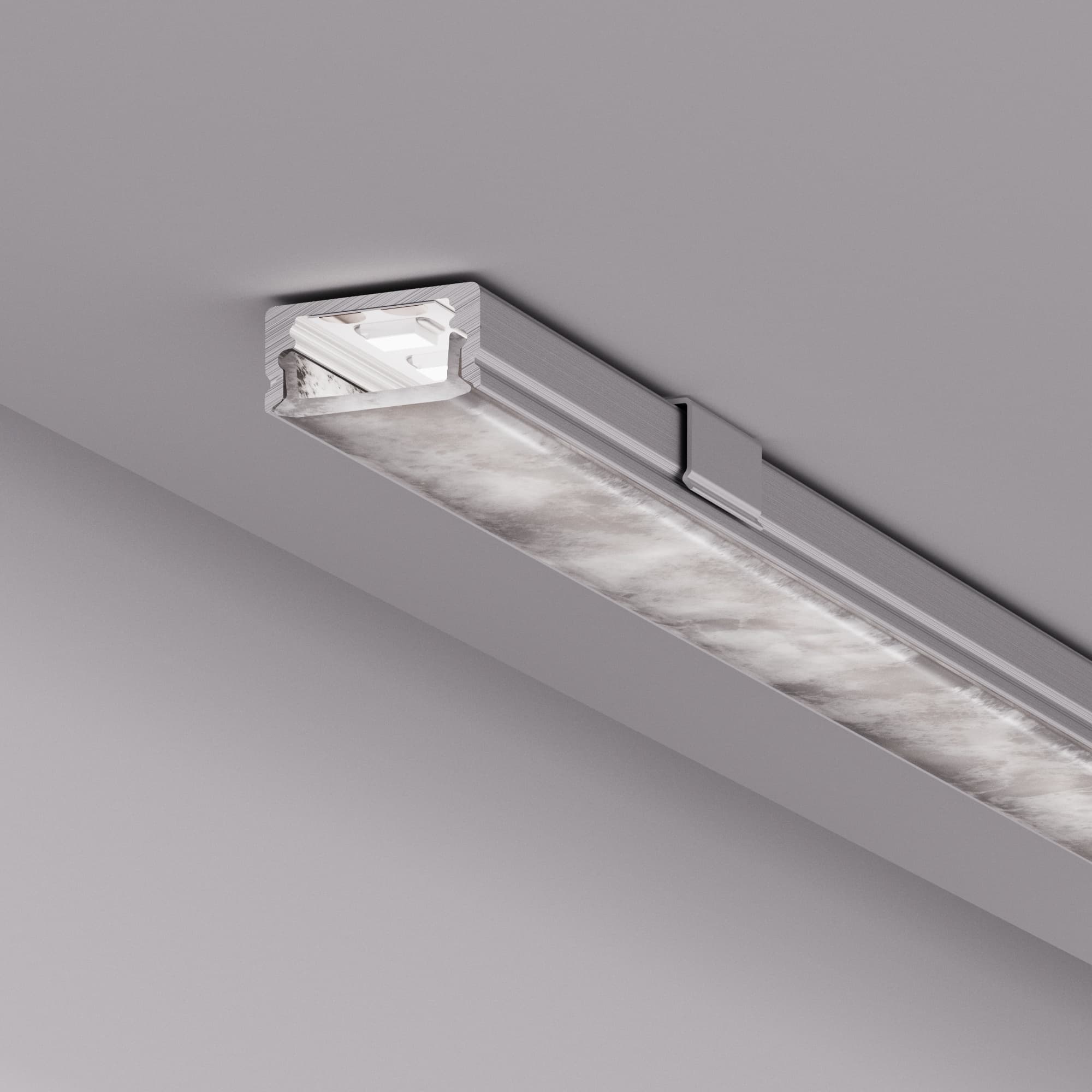 Экран LINE-2000 MARBLE GREY (Arlight, Пластик) 058283 — фото 4