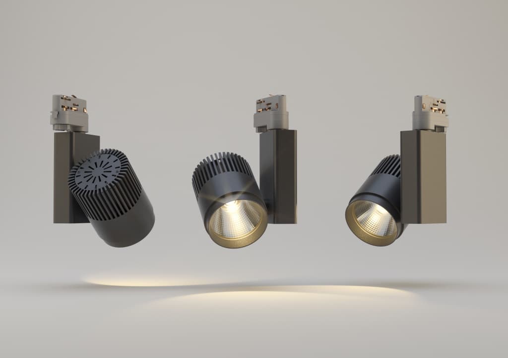 Трековый светодиодный светильник GLOBAL L для трехфазного шинопровода GLOBAL L15 FALDI — фото 1