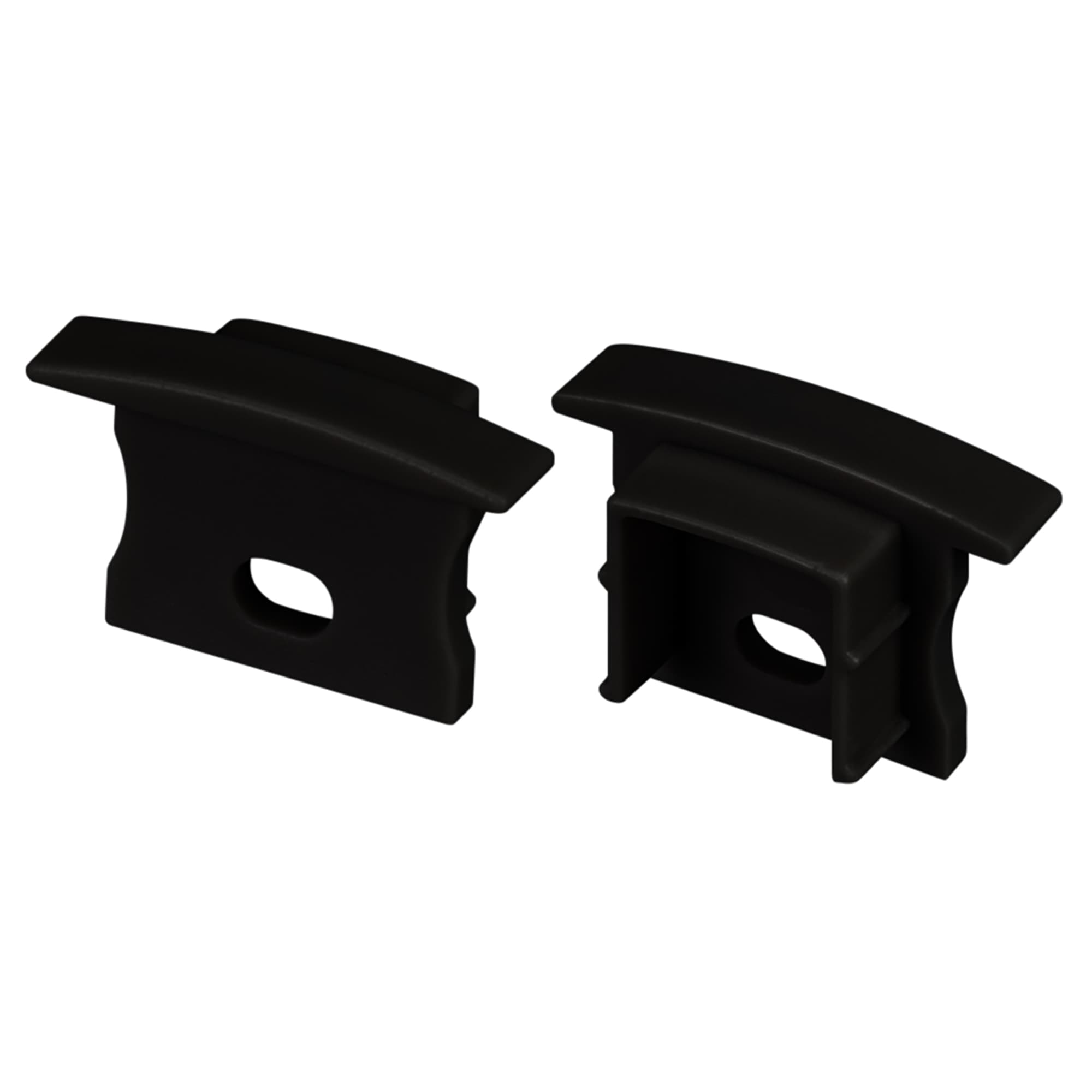 Заглушка LINE-2315-F с отверстием BLACK (Arlight, Пластик) 044280