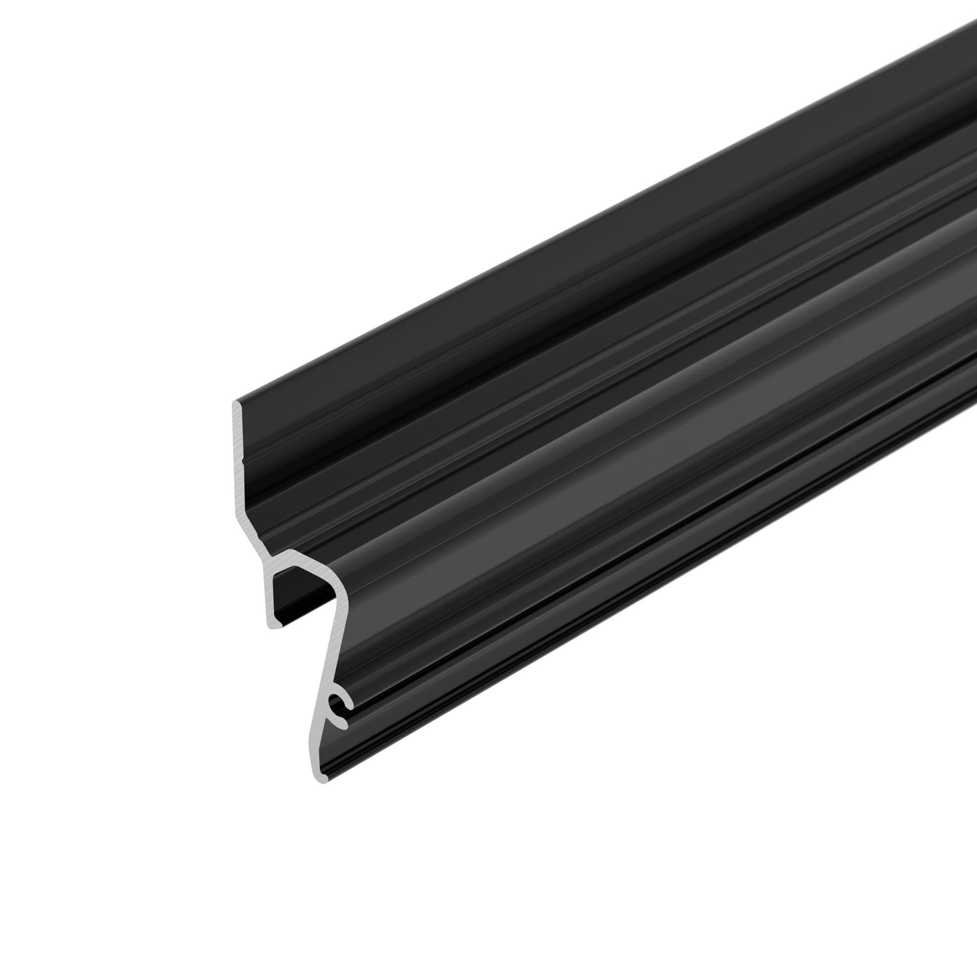 Профиль STRETCH-SHADOW-TECH-2000 BLACK (A2-DELTA) (Arlight, Алюминий) 039509 — фото 1