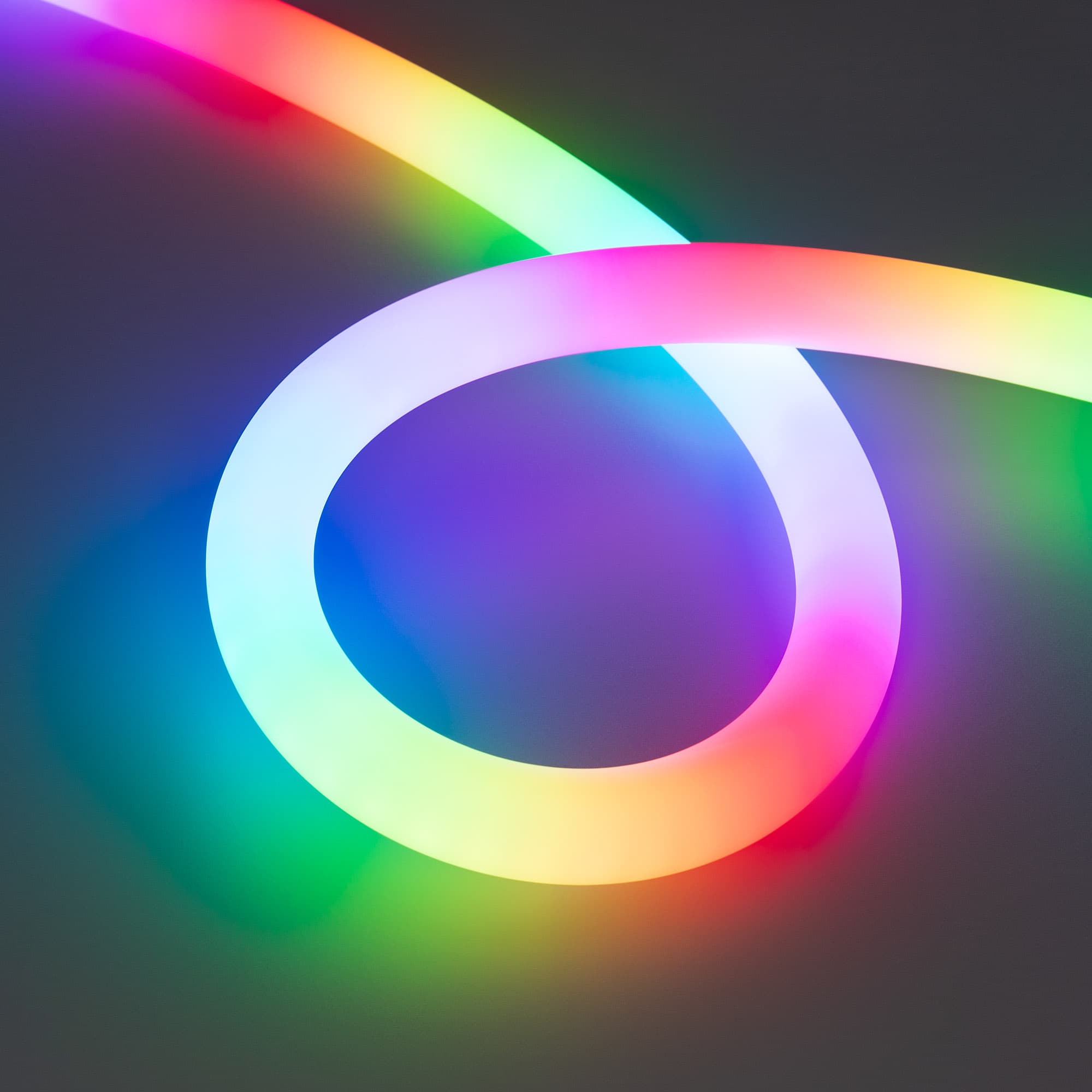 Светодиодная лента герметичная SPI-MOONLIGHT-TOP-F180-D25mm 12V RGB-PX2 360deg (20 W/m, IP65, 3535, 3m, wire x1) (Arlight, Вывод прямой, 3 года) 037564