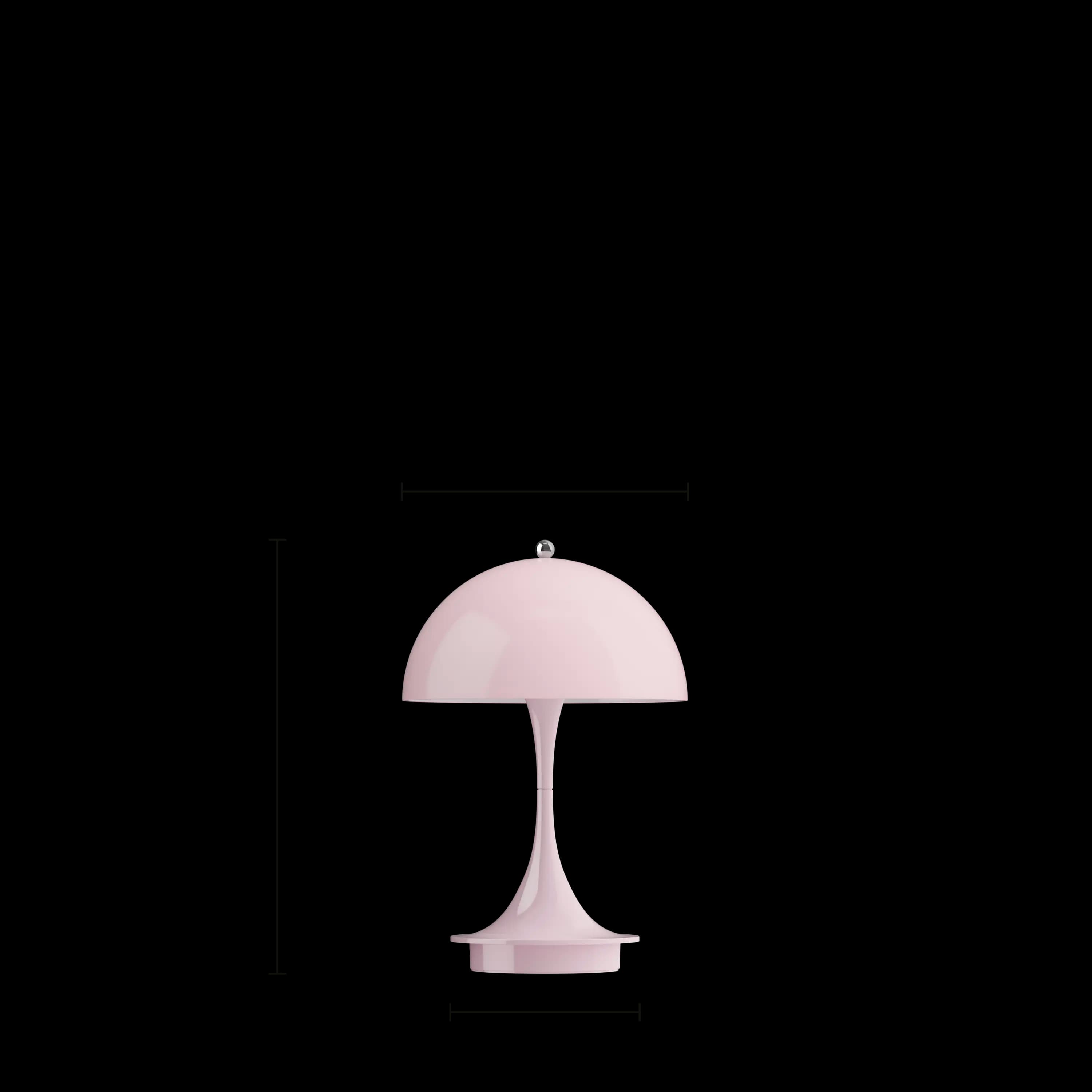 Louis Poulsen Panthella 160 Portable Lamp Opal pale rose — фото 7