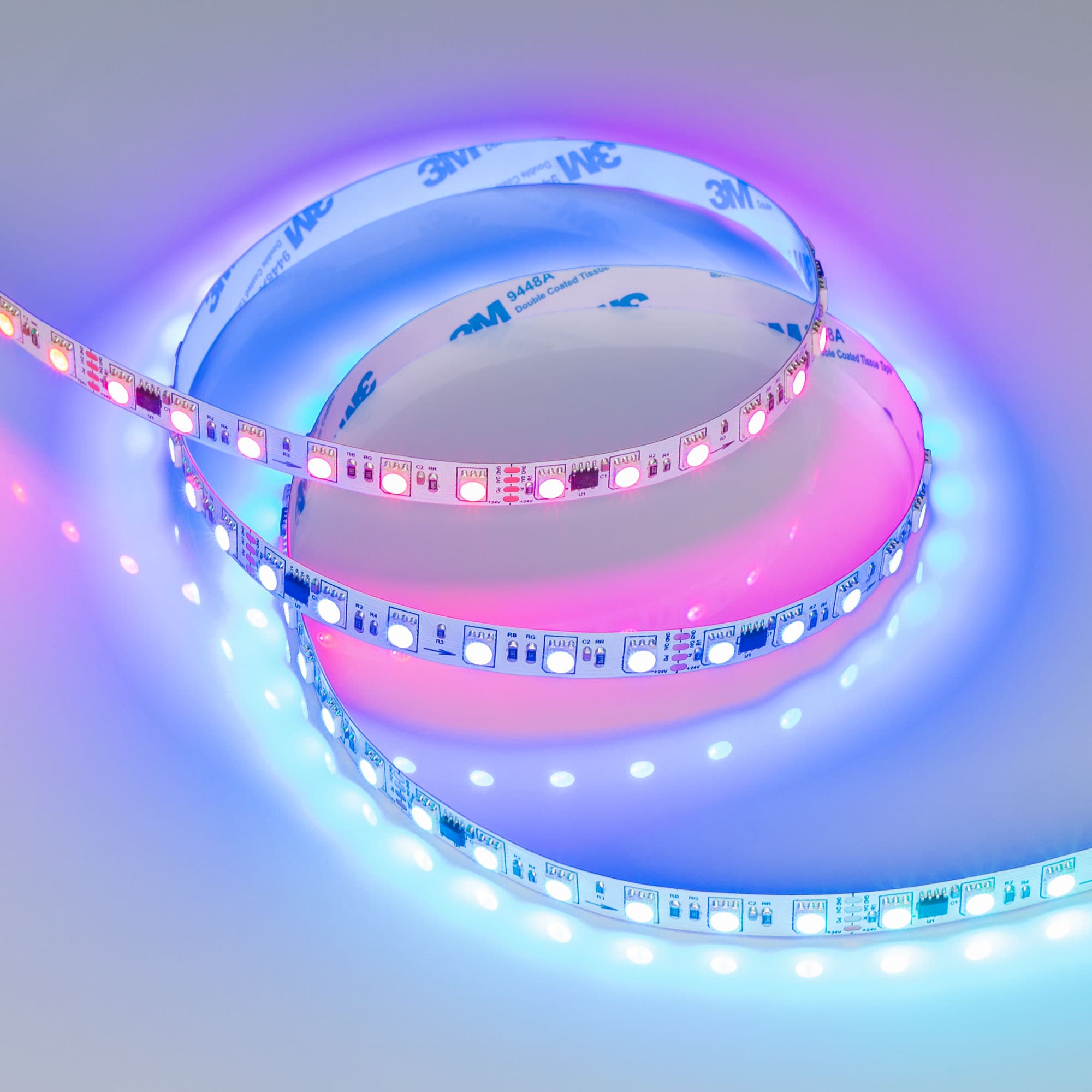 Светодиодная лента DMX-B72-10mm 24V RGB-PX6 (16 W/m, IP20, 5060, 5m) (Arlight, -) 037869 — фото 2