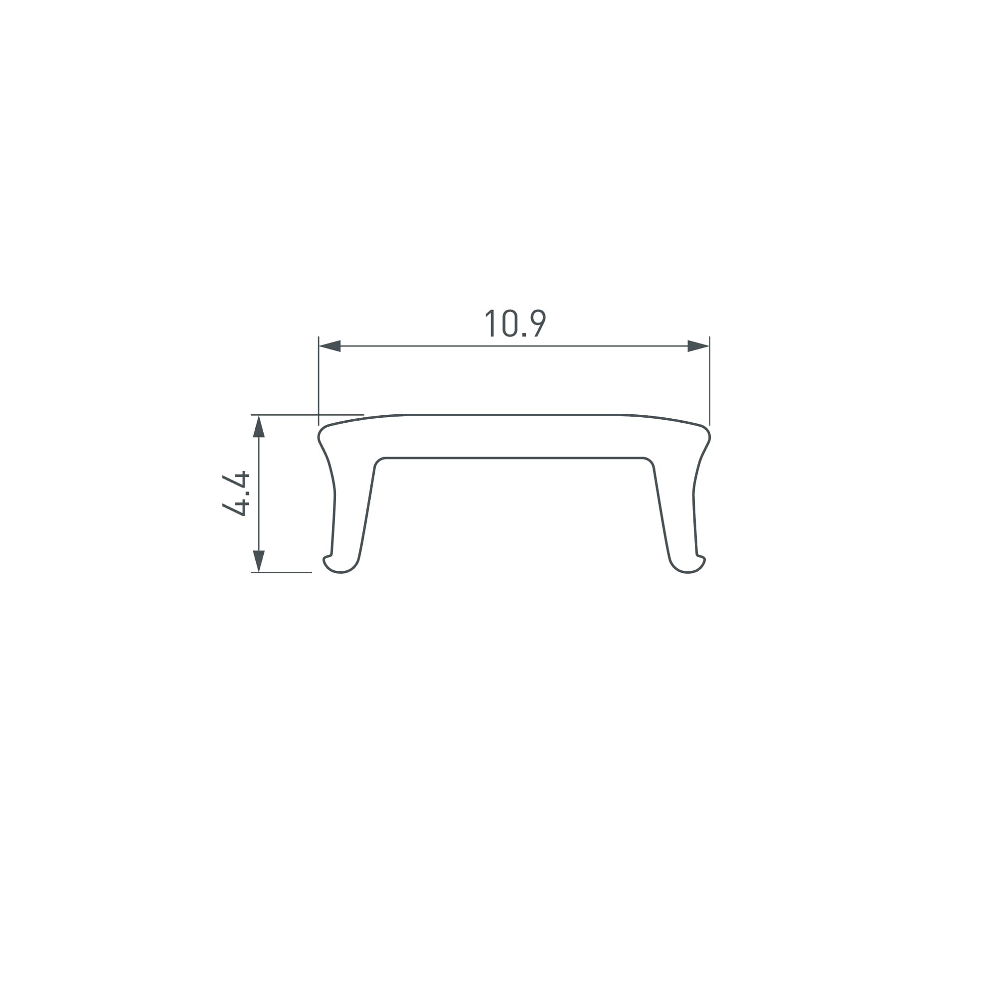 Экран FANTOM-W12-2000 OPAL (Arlight, Пластик) 040483 — фото 2