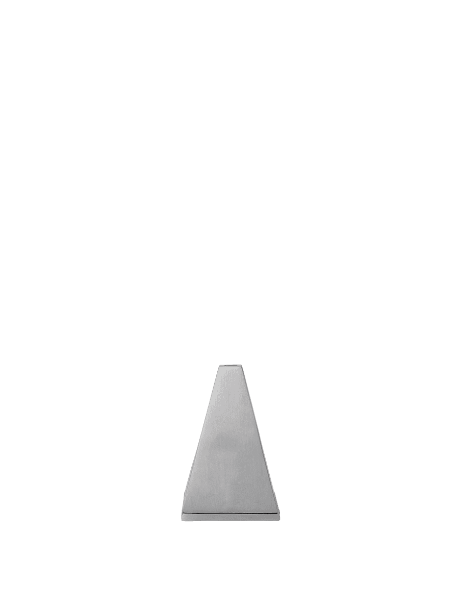 Ferm Living Pyra Incense Cone Burner - Brushed Aluminium