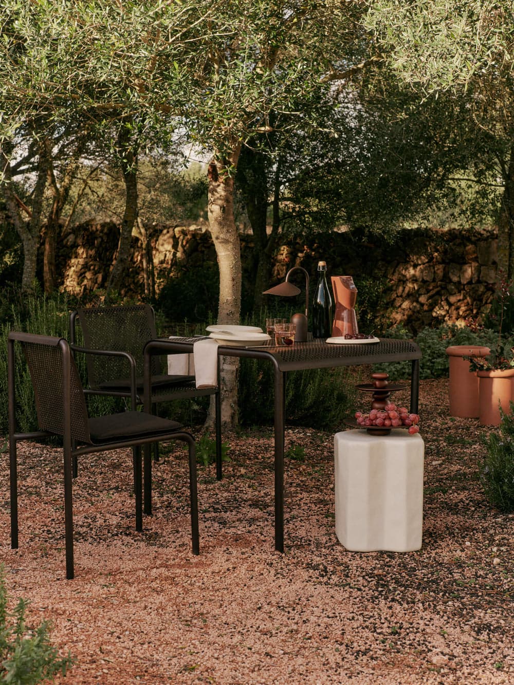 Ferm Living Dapple Chair with Arms - Dark Chocolate ferm LIVING — фото 7