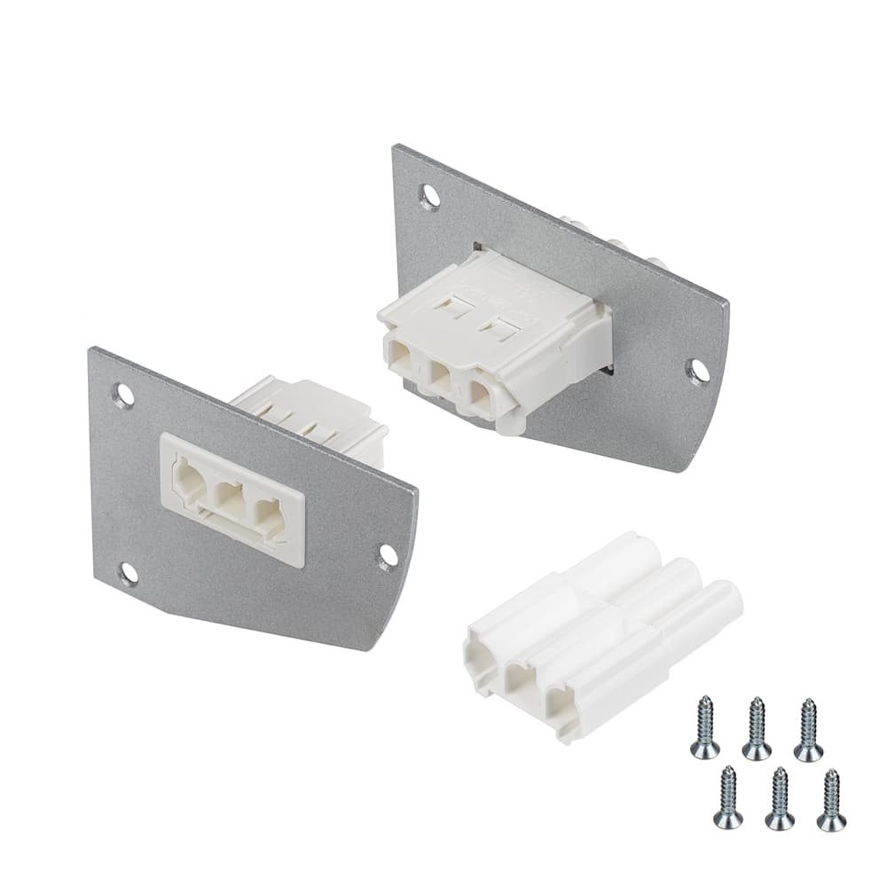 Заглушка для SHELF-MULTI с разъемом (ANR, Металл) 017299 Arlight