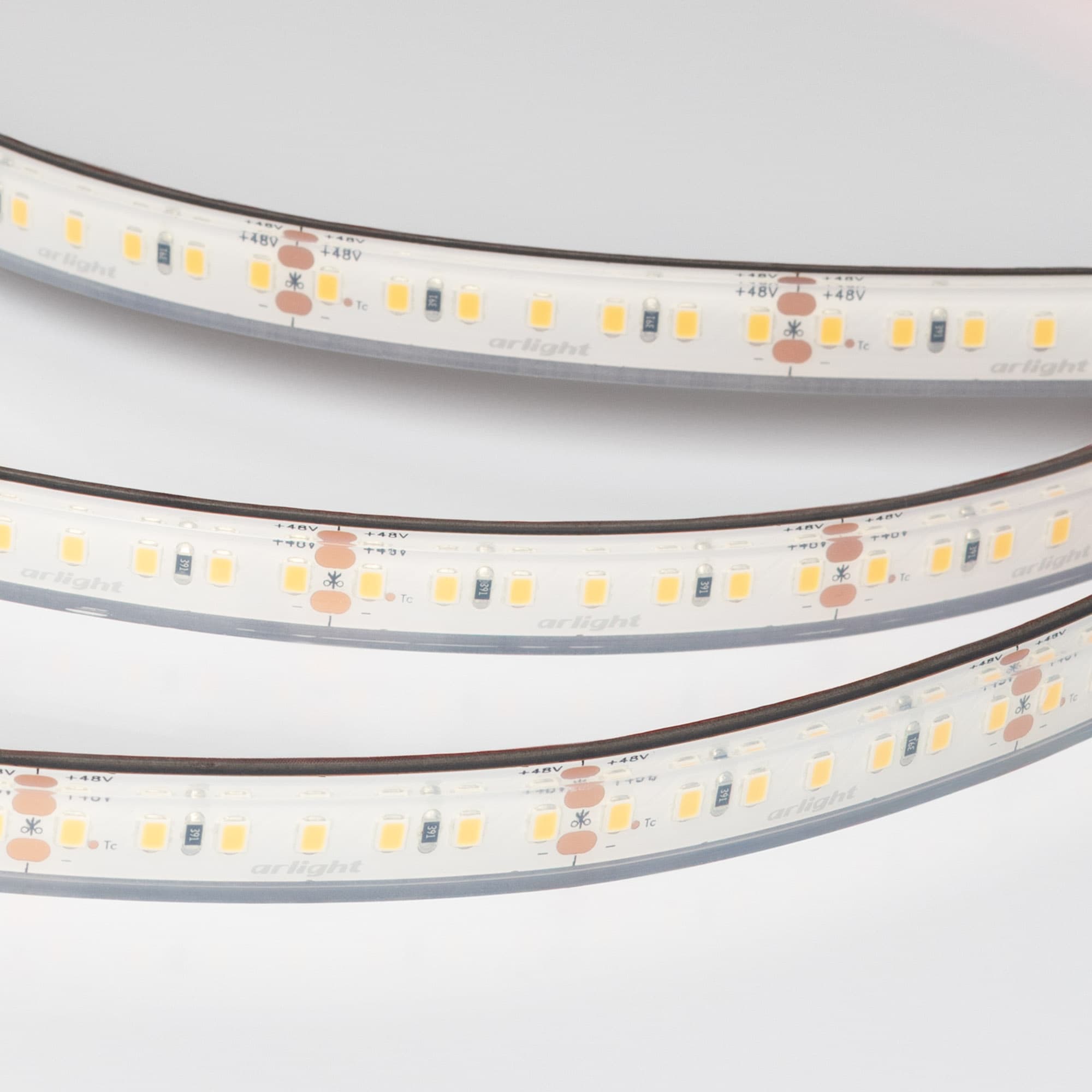 Светодиодная лента герметичная RTW-PFS-A140-12mm 48V Day4000 (12 W/m, IP68, 20m) (Arlight, -) 057300 — фото 2