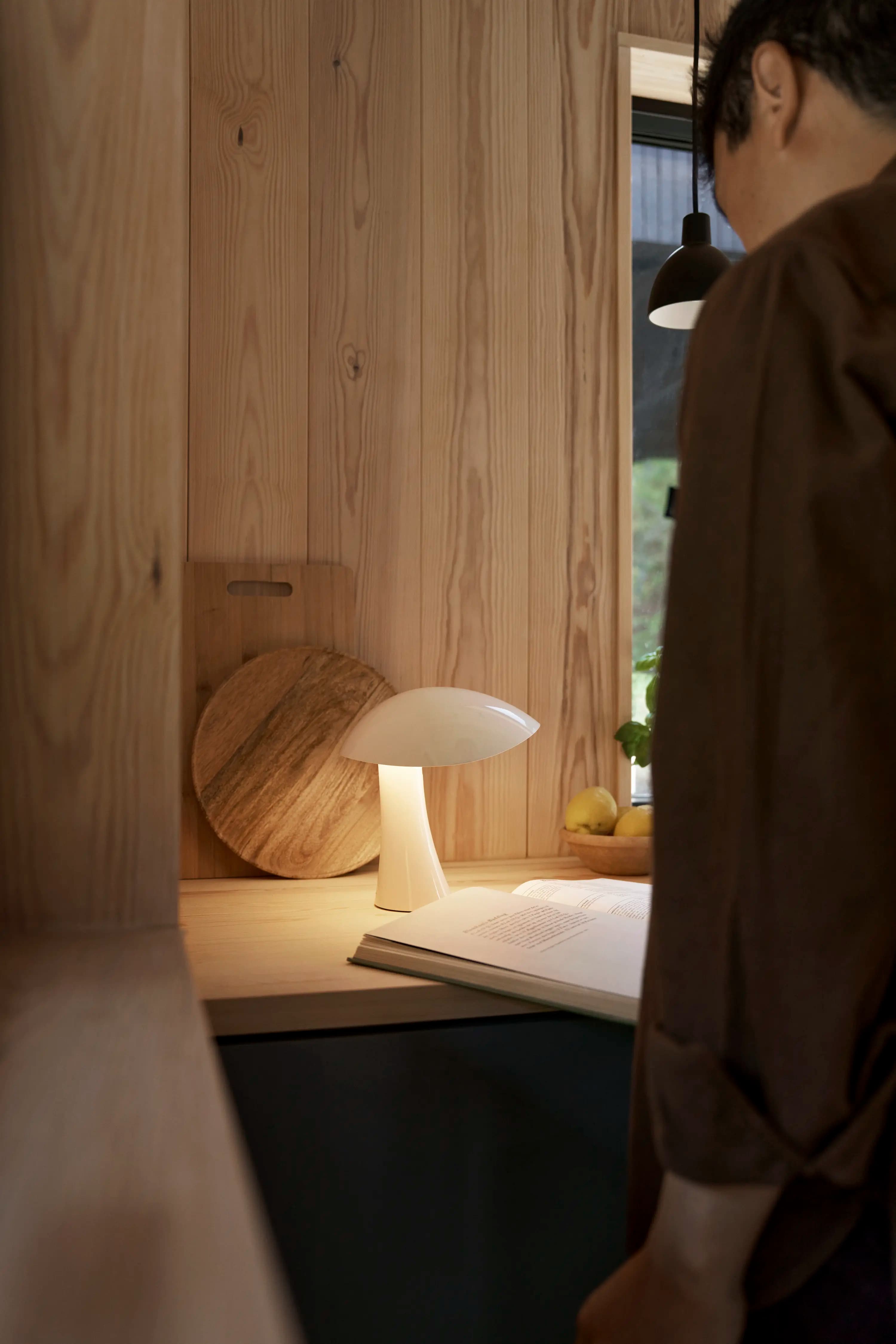 Louis Poulsen Rumee 220 Portable Lamp Cloud white Ø 220 — фото 9