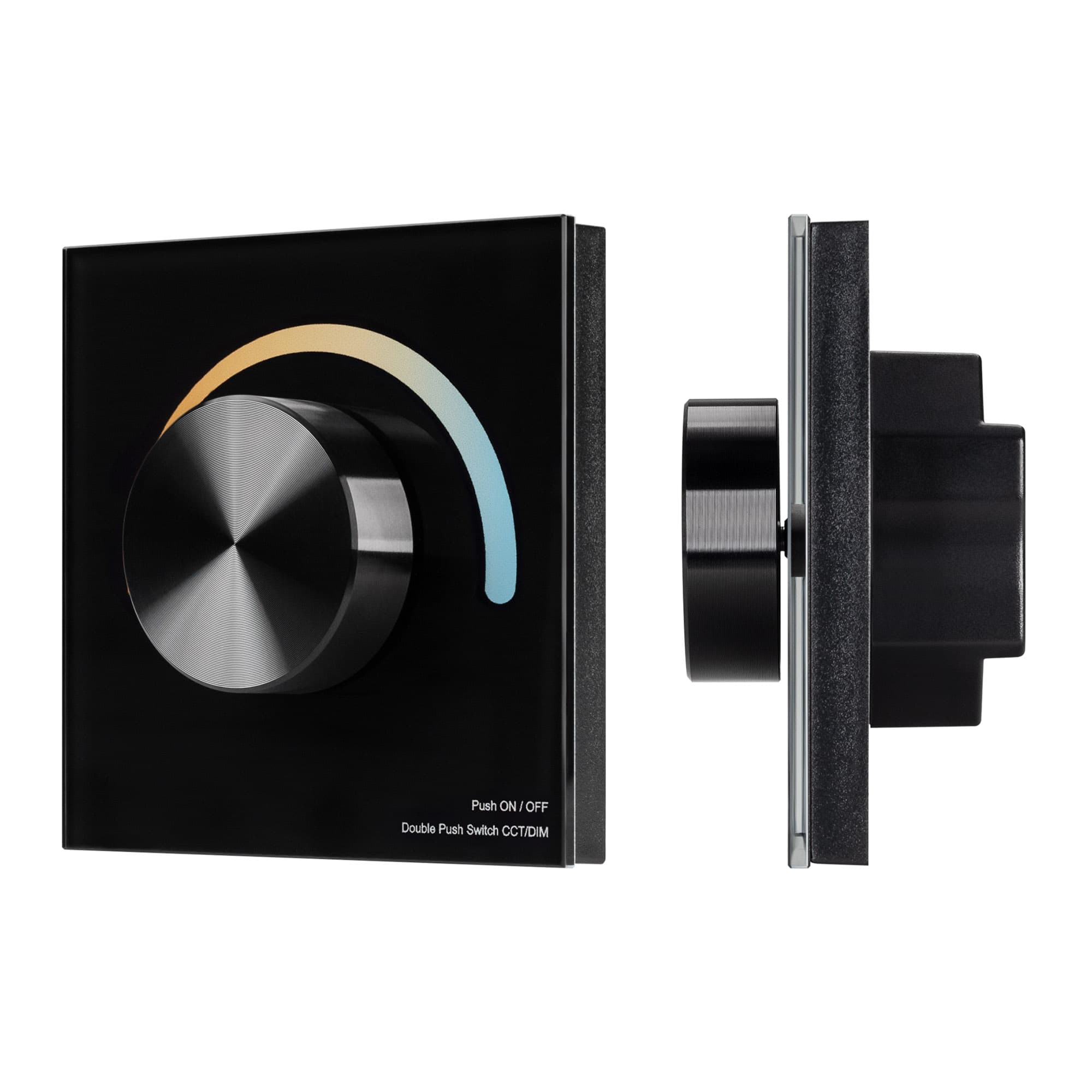 Панель SMART-P2-MIX-G-IN Black (3V, Rotary, 2.4G) (Arlight, IP20 Пластик, 5 лет) 033755 Arlight — фото 1