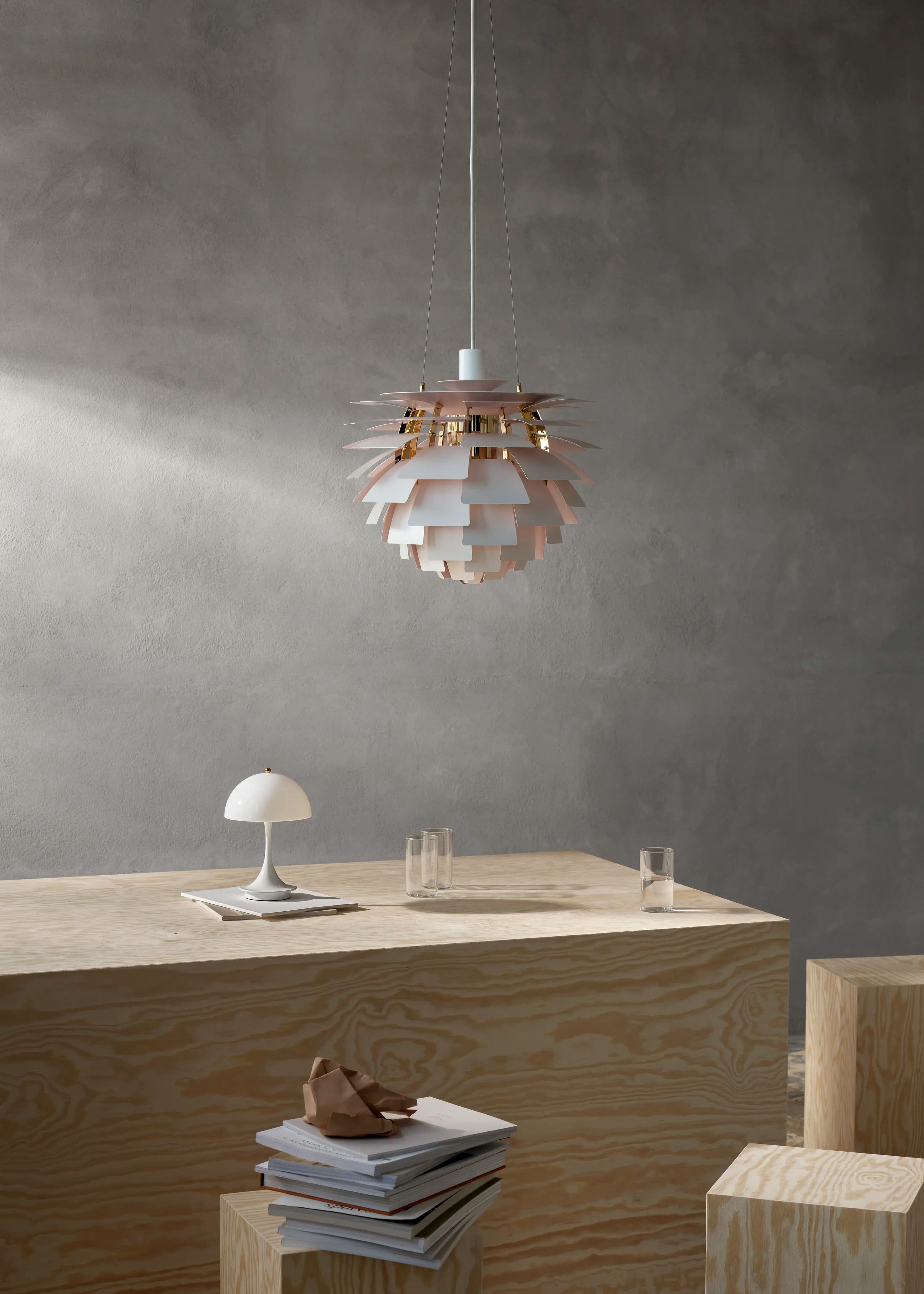 Louis Poulsen PH Artichoke Anniversary Edition Matte white/pale rose Ø 600 — фото 9