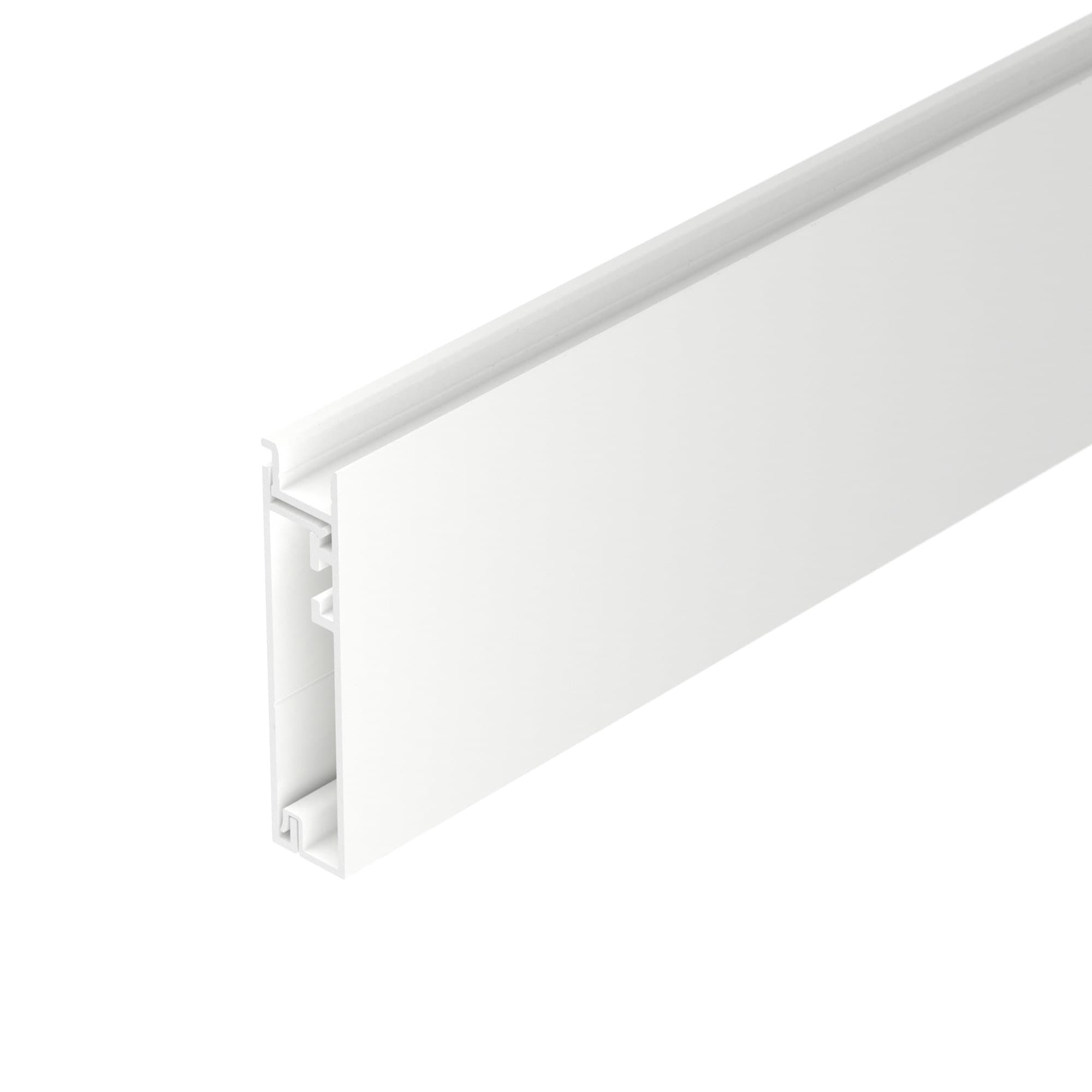 Профиль PLINTUS-H55-2000 WHITE (Arlight, Алюминий) 045445 — фото 2