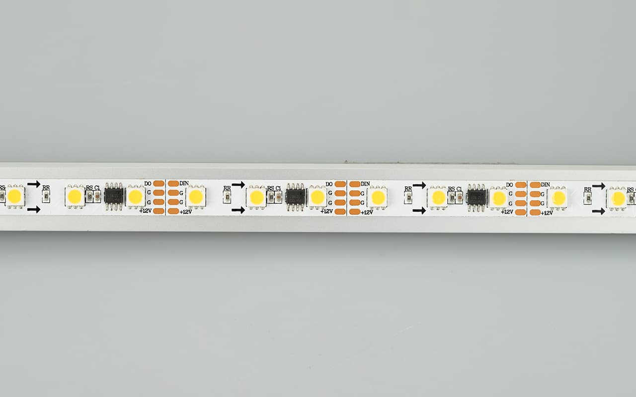 Светодиодная лента SPI-5000-5060-60 12V Cx3 Warm3000-Auto (10mm, 13.2W, IP20) (Arlight, Открытый, IP20) 027169(1) — фото 2