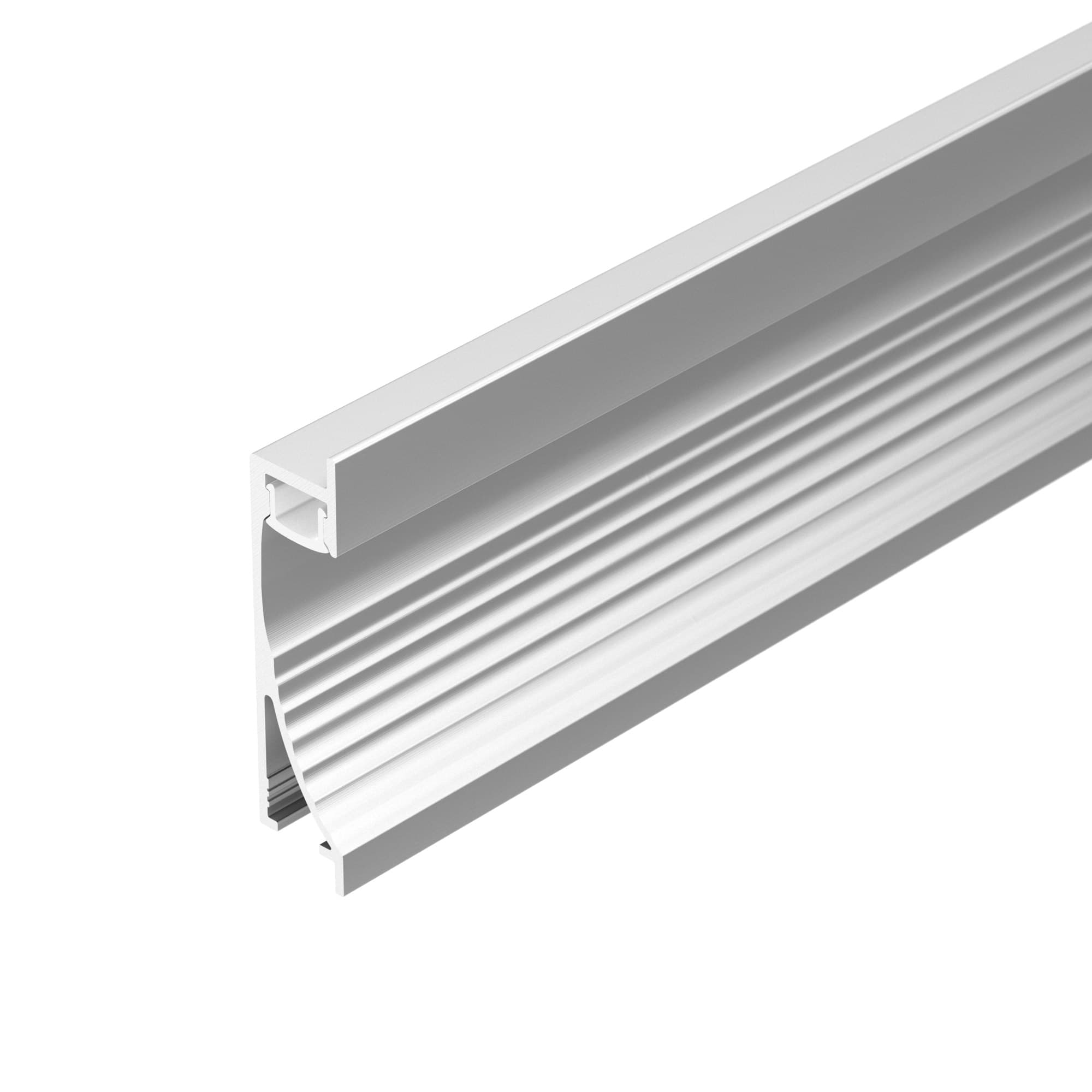 Профиль с экраном ALU-WALL-US-2000 ANOD+FROST (Arlight, Алюминий) 014909 Arlight — фото 1