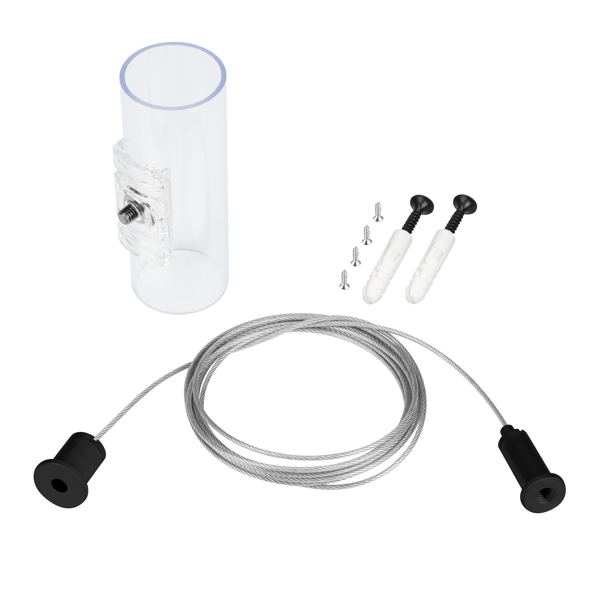 Подвес MOONLIGHT-HR-LIFT-SIDE-VR-D25-0080 Black (Arlight, Металл) 048390