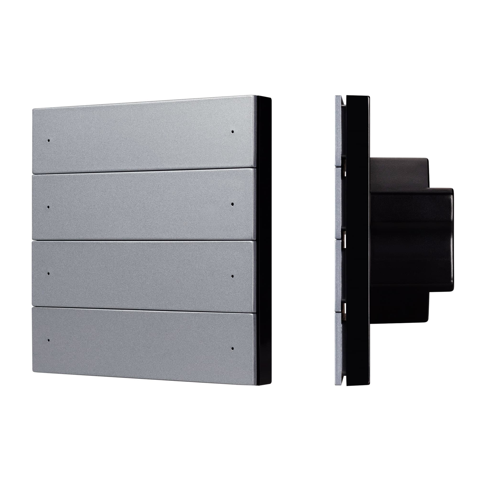 INTELLIGENT ARLIGHT Кнопочная панель SMART-DMX512-801-22-8G-8SC-DIM-IN Grey (230V, 2.4G) (IARL, IP20 Пластик, 5 лет) 039315 — фото 1