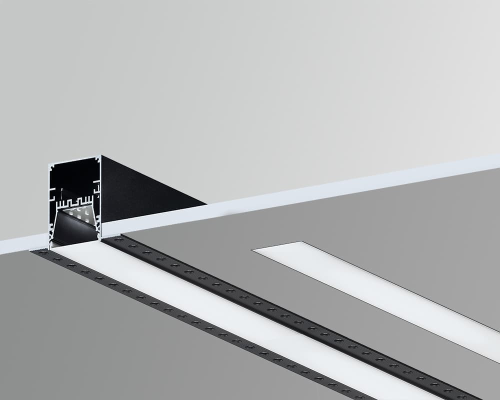 Встраиваемый светодиодный светильник LINER VZ60 под штукатурку LINER VZ60-S20 FALDI — фото 1