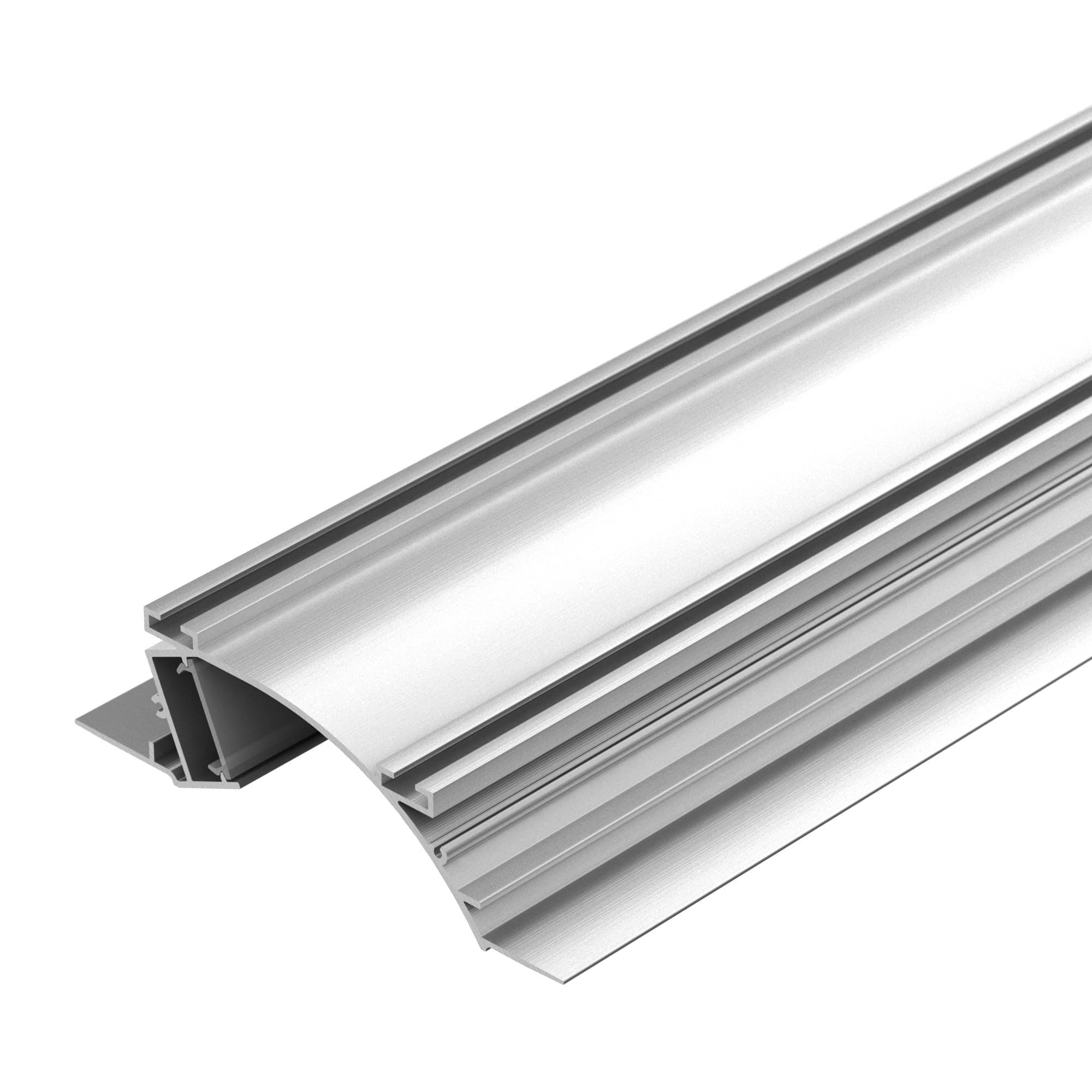 Профиль с экраном ALM-ARC-SINGLE-2000 ANOD+FROST (Arlight, Алюминий) 029850 Arlight — фото 1