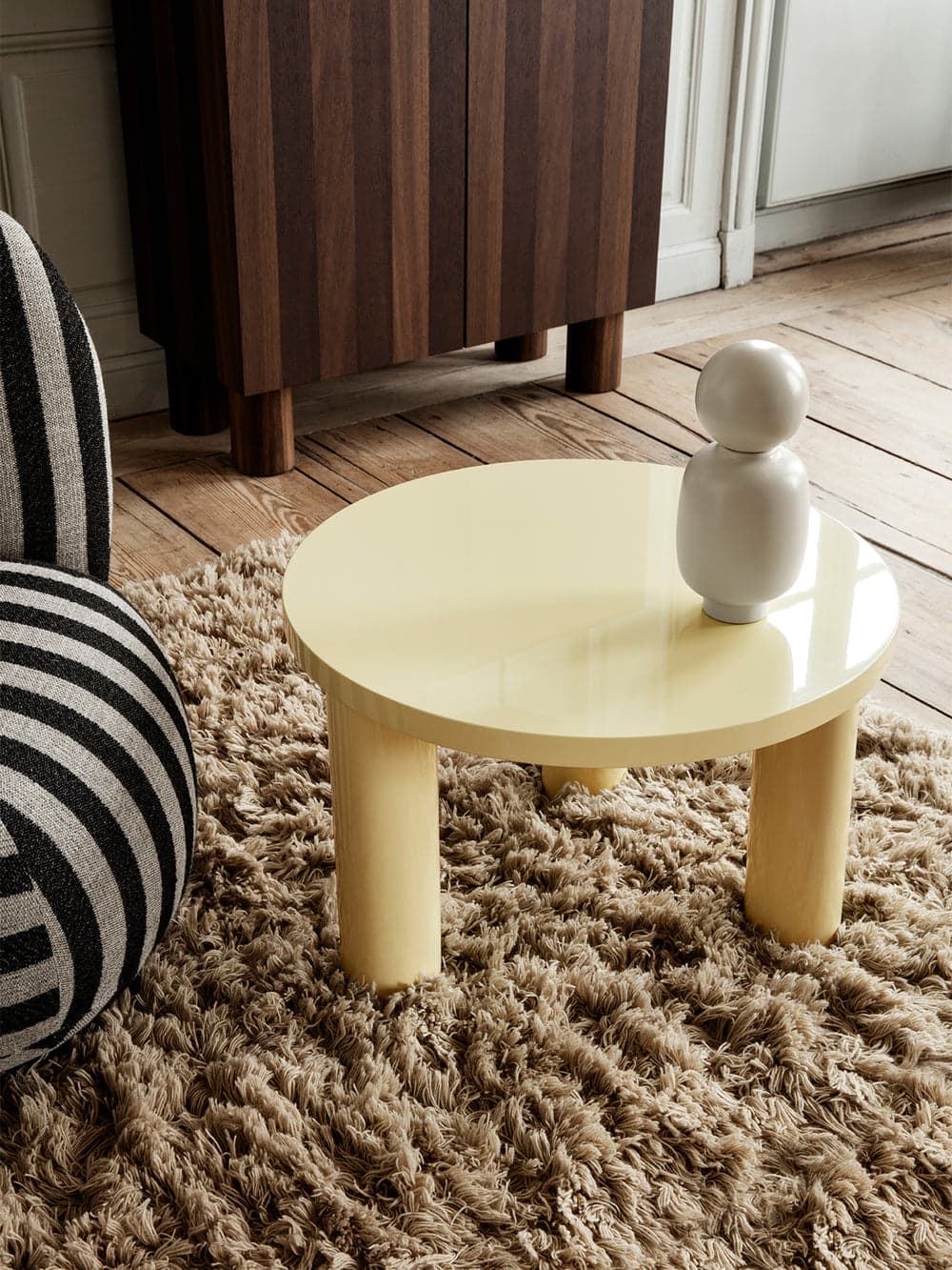 Ferm Living Post Coffee Table - Small - Lemonade ferm LIVING — фото 3