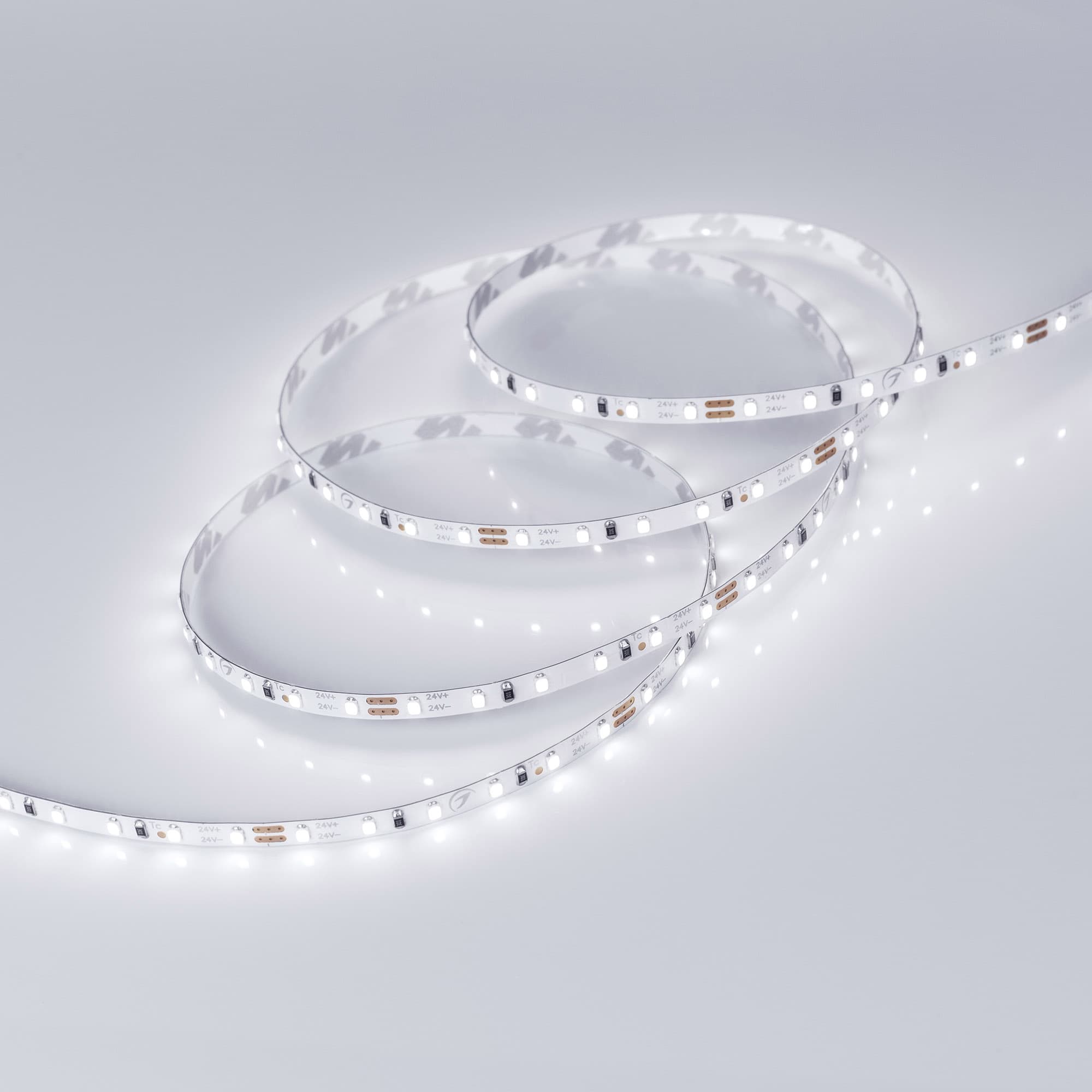Светодиодная лента MICROLED-5000L 24V White5500 4mm (2216, 120 LED/m, LUX) (Arlight, 5.4 Вт/м, IP20) 024418 — фото 4