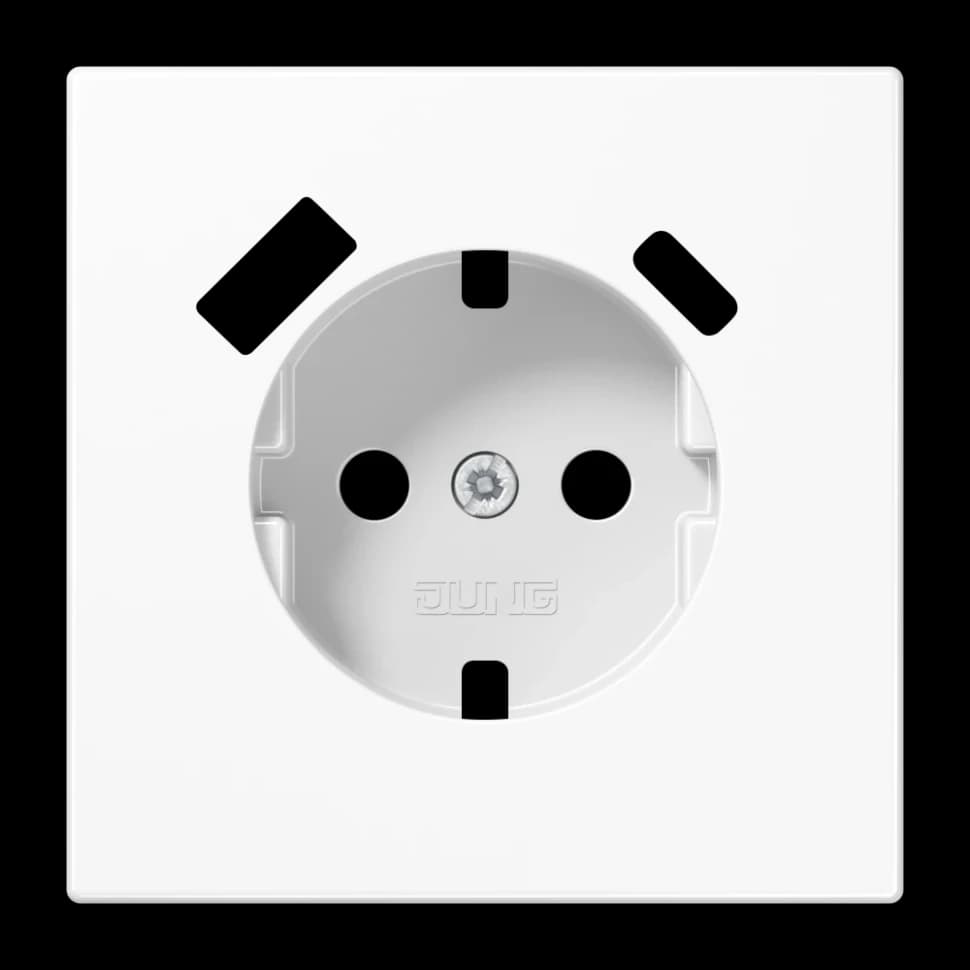 Jung Центральная накладка для SCHUKO USB CA, LS1520-15CAPLWW LS1520-15CAPLWW