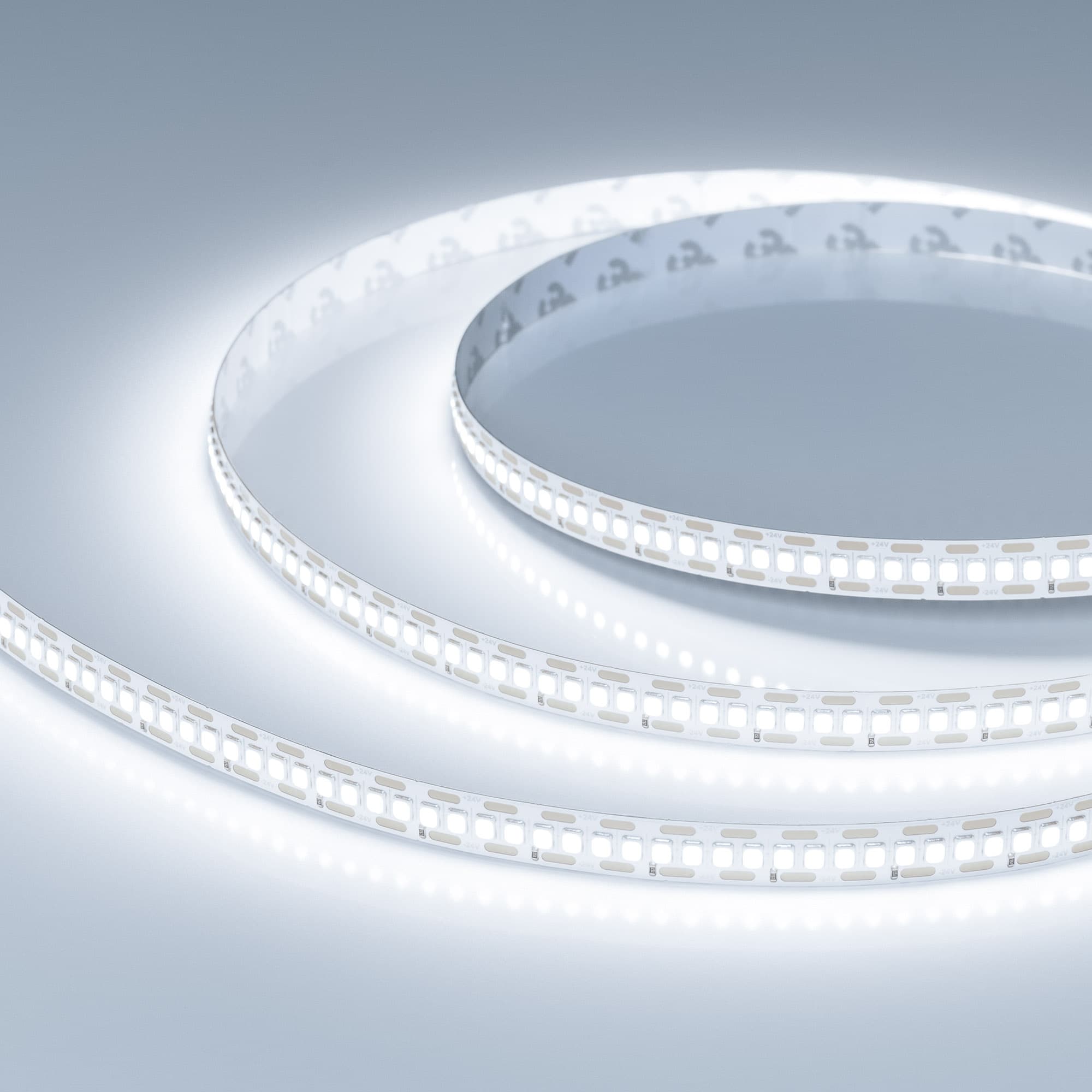 Светодиодная лента FC-A240-10mm 24V White6000-CX1 (24 W/m, IP20, 5m) (Arlight, резка 1 светодиод) 059175 — фото 1