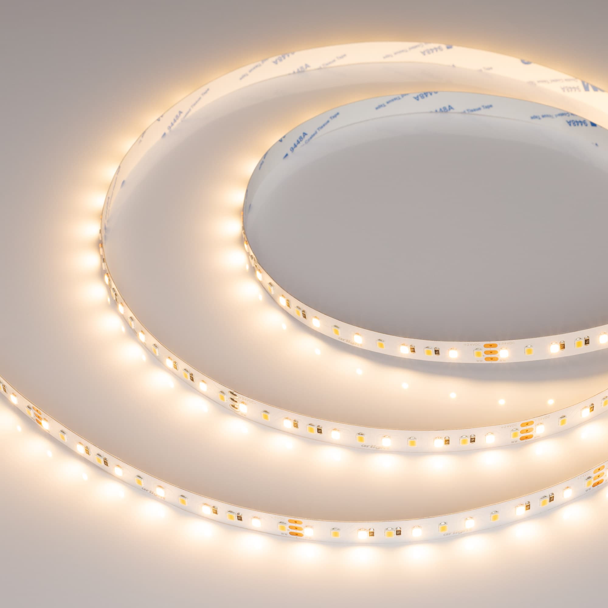 Светодиодная лента RT-A120-10mm 24V White-MIX (23 W/m, IP20, 2835, 5m) (Arlight, Изменяемая ЦТ) 025209(2) — фото 4