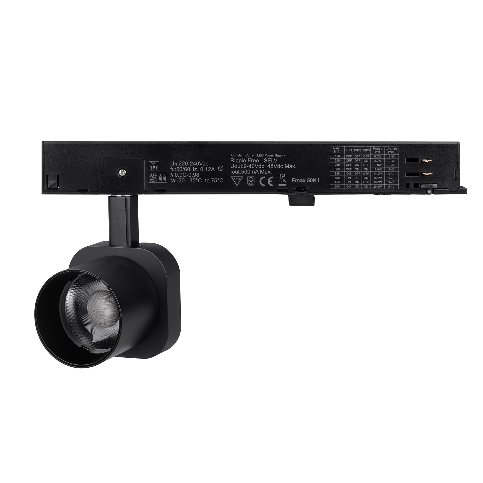 Светильник LGD-DIAFILM-4TR-R60-10W Warm2700 (BK, 60 deg, 230V) (Arlight, IP20 Металл, 5 лет) 061493