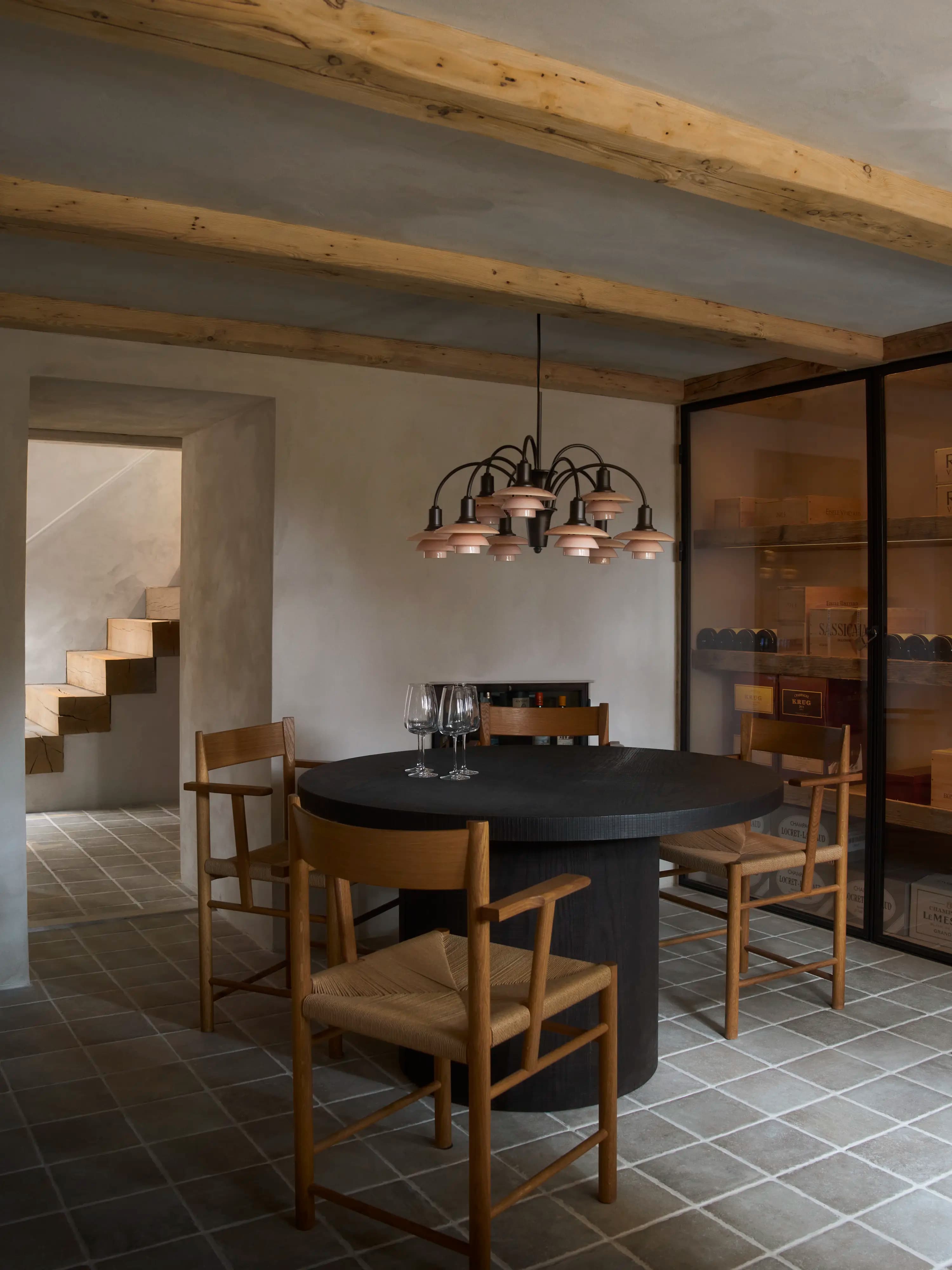 Louis Poulsen PH 1/1 Chandelier Centenary Edition Aged brass/dusty terracotta 9-ARMS — фото 8