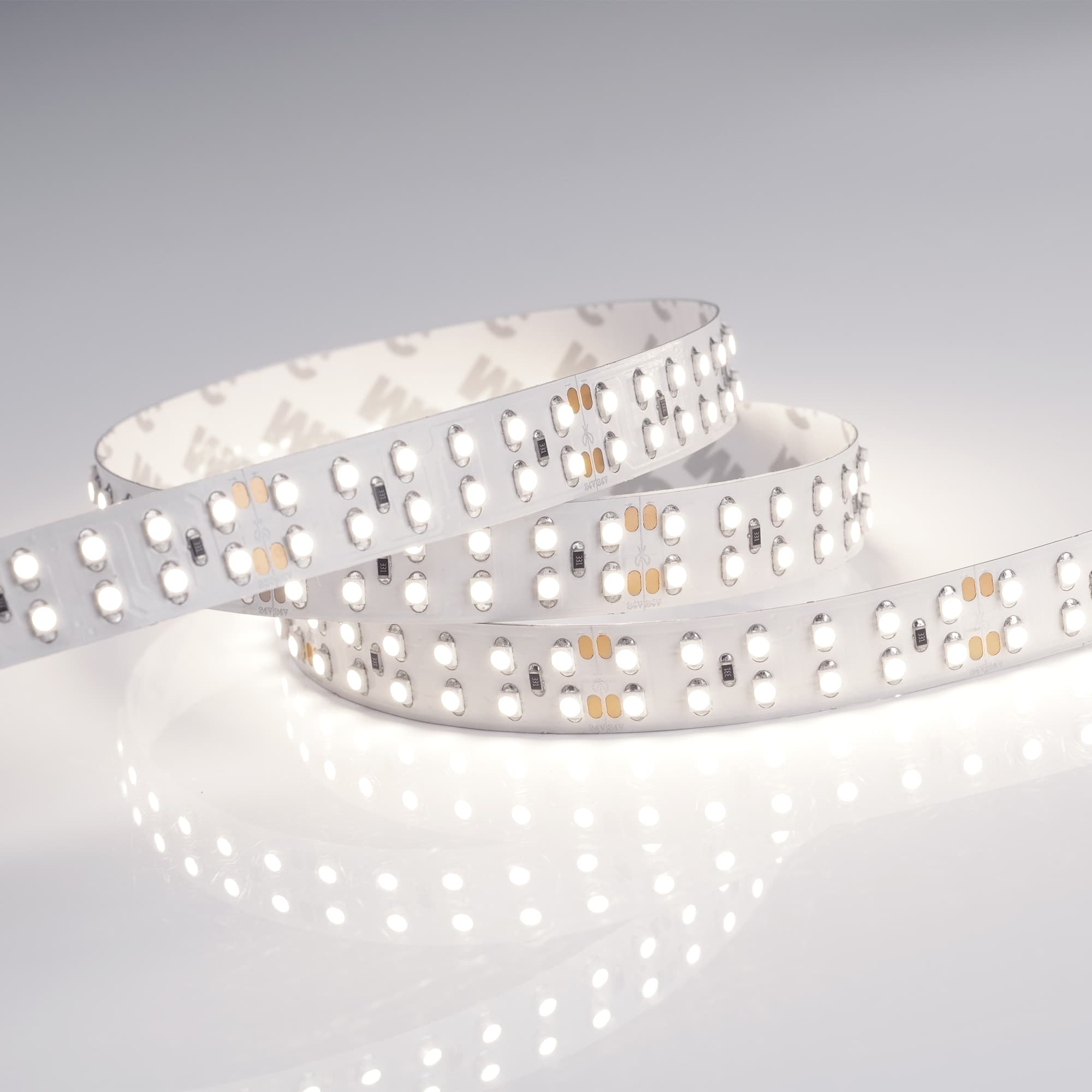 Светодиодная лента RT 2-5000 24V Day4000 2x2 (3528, 1200 LED, LUX) (Arlight, 19.2 Вт/м, IP20) 013474 — фото 2